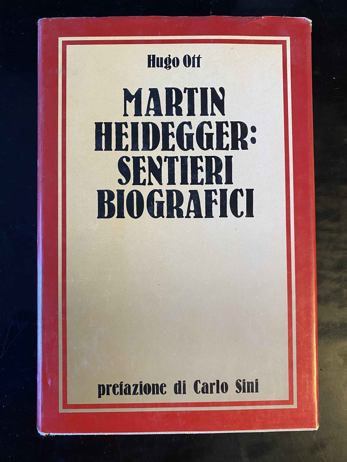 Martin Heidegger: sentieri biografici, Hugo Ott, 1990, SugarCo