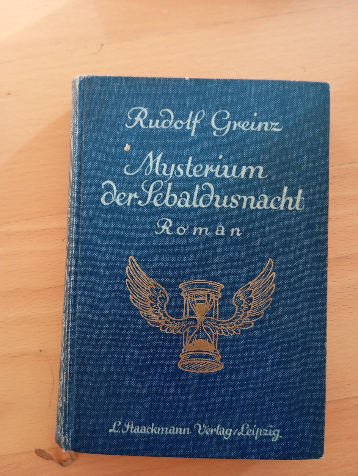 Mysterium der Sebaldusnacht, Rudolf Greinz, Leipzig 1925