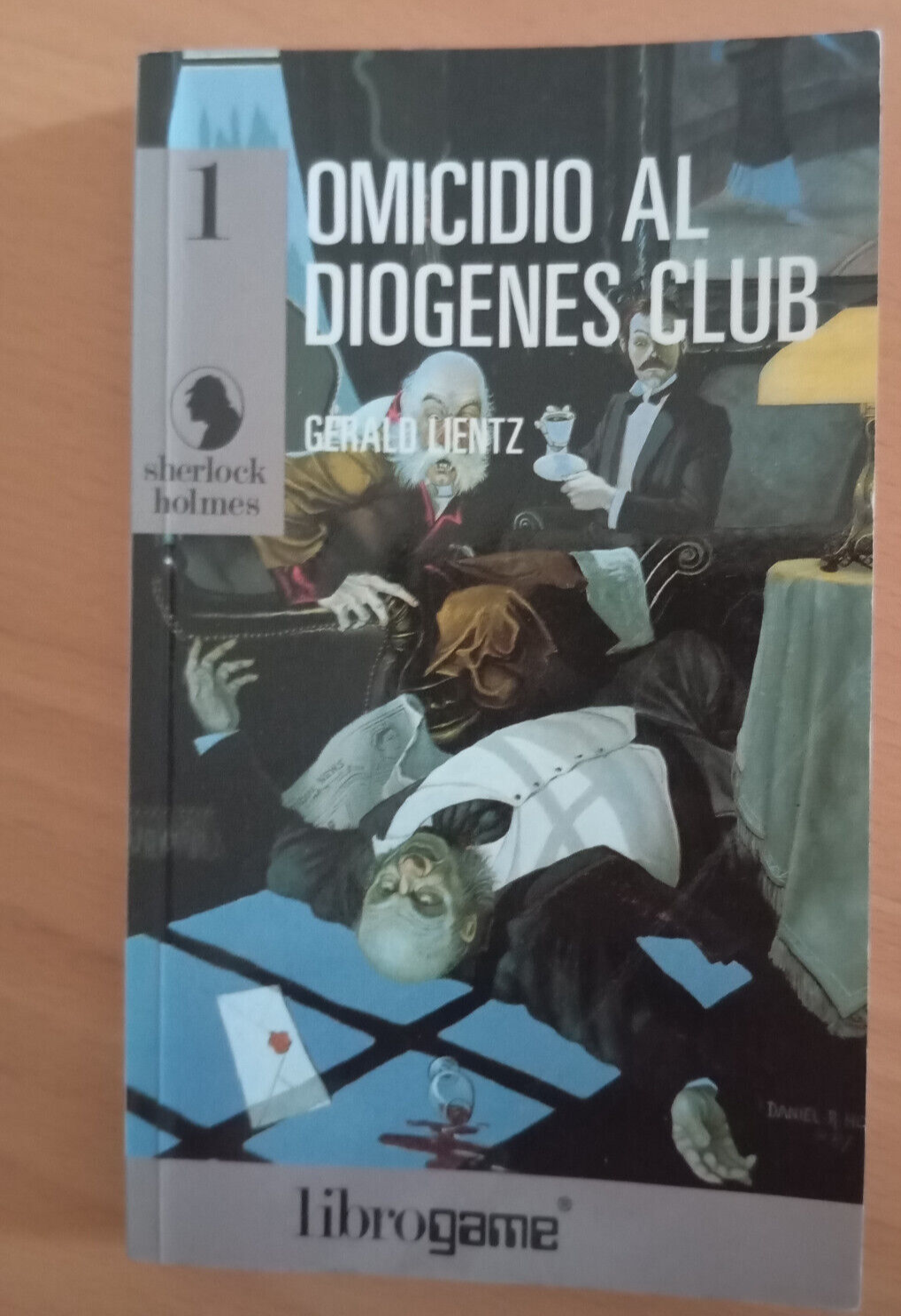 Omicidio al Diogens Club, Libro game, Gerald Lientz, E. Elle, …
