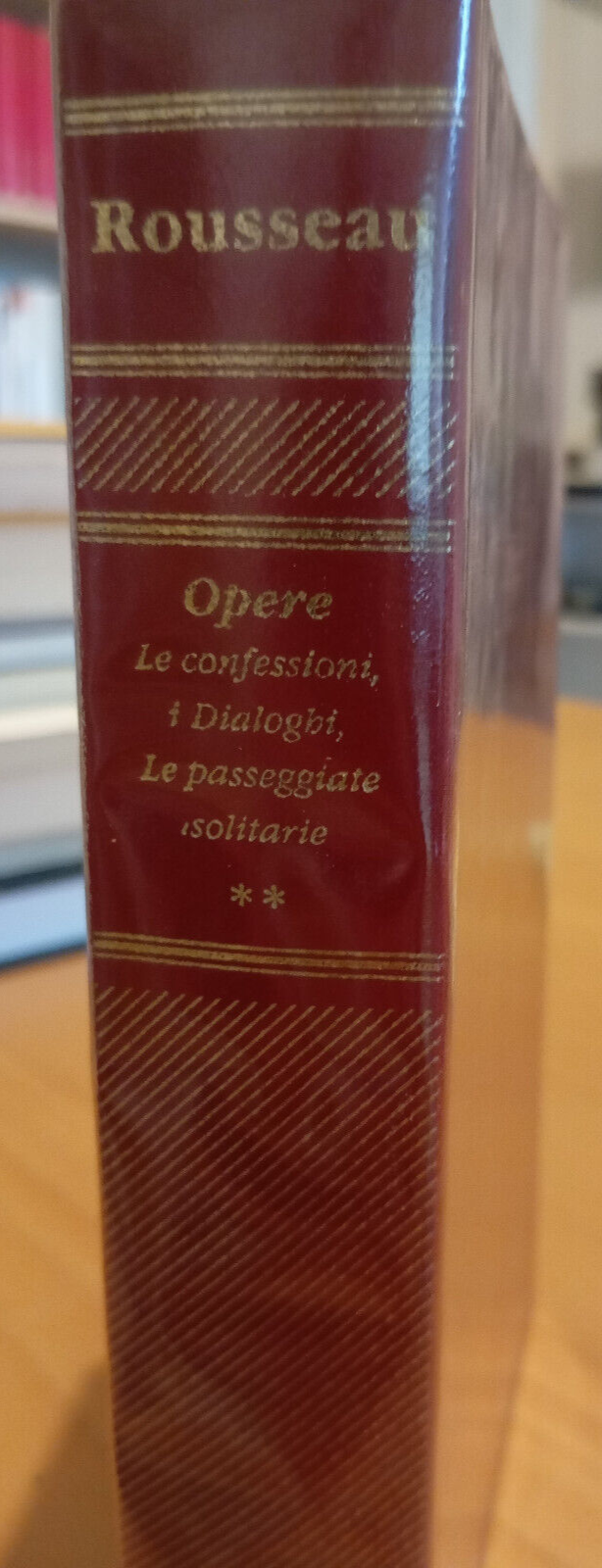 Opere volume 2, J. J. Rousseau, Sansoni, 1989