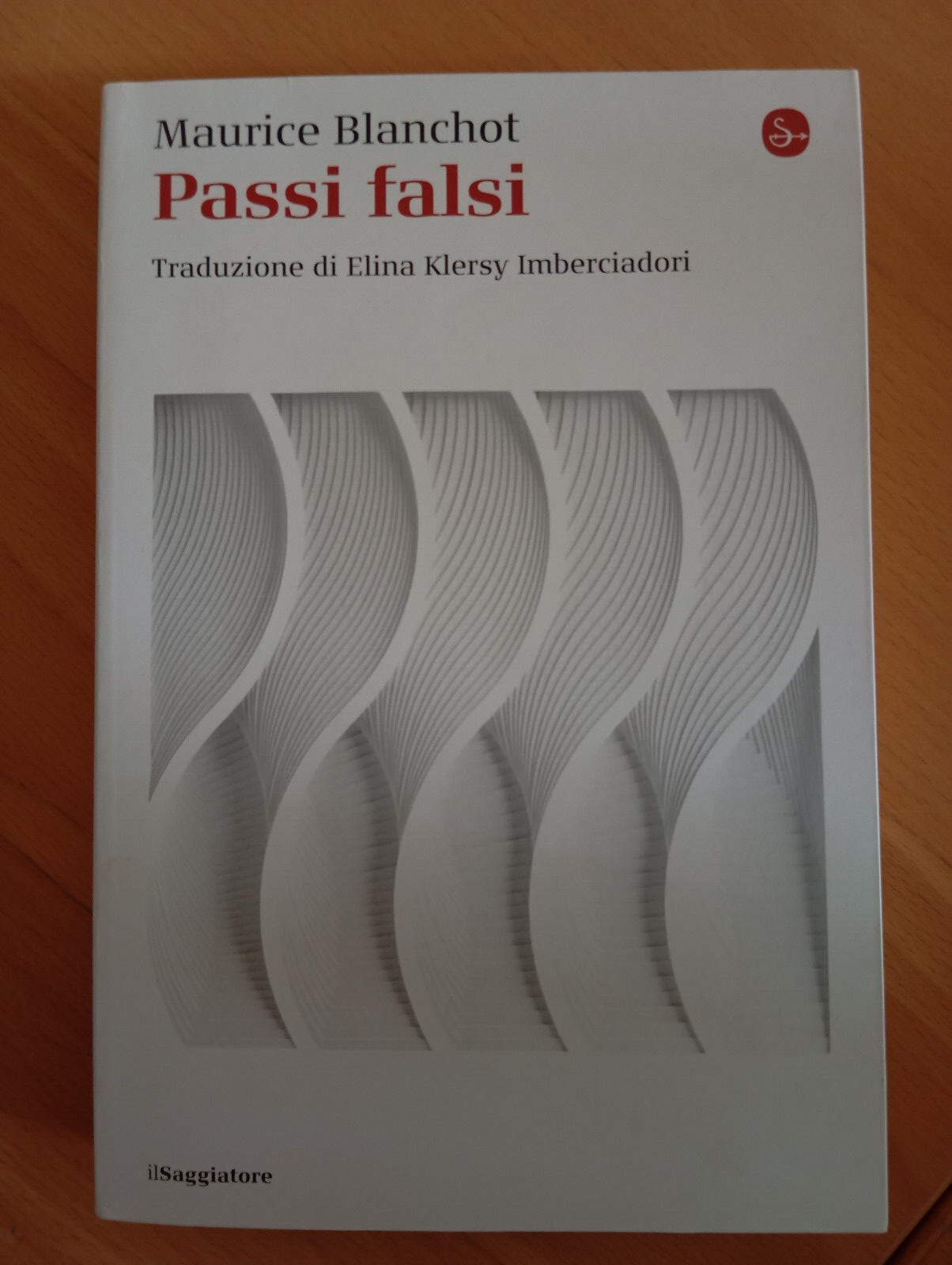 Passi falsi, Maurice Blanchot, Il Saggiatore, 2020, sottolineato
