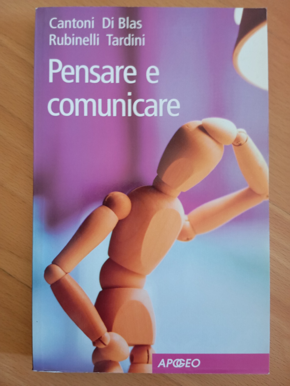 Pensare e comunicare, Cantoni Di Blas Rubinelli Tardini, Apogeo, 2008