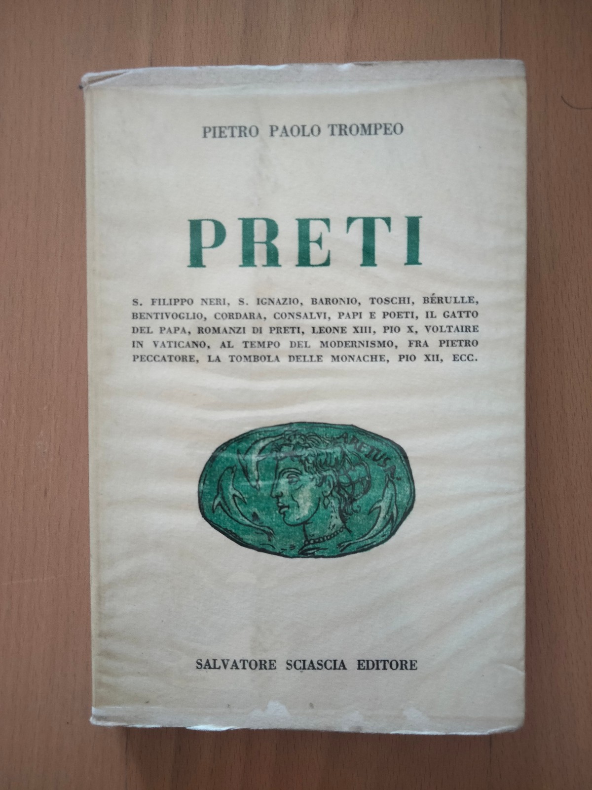 Preti, Pietro Paolo Trompeo, Salvatore Sciascia Editore, 1962