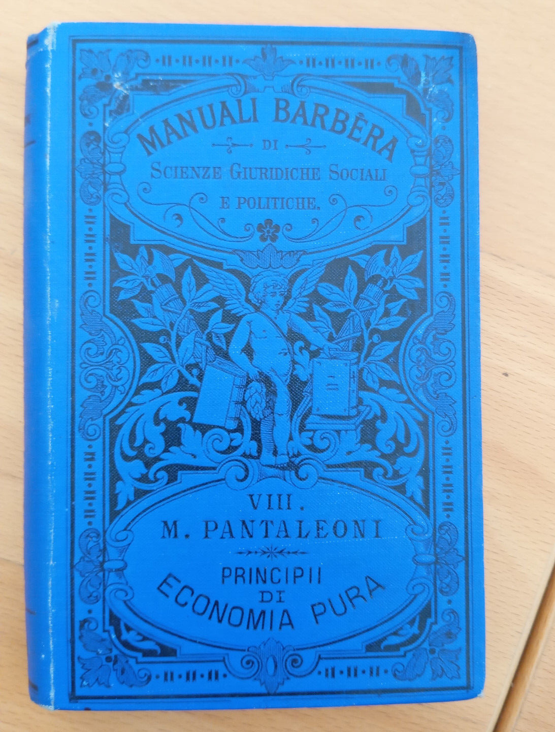 Principii di economia pura, Maffeo Pantaleoni, Barbera, 1894