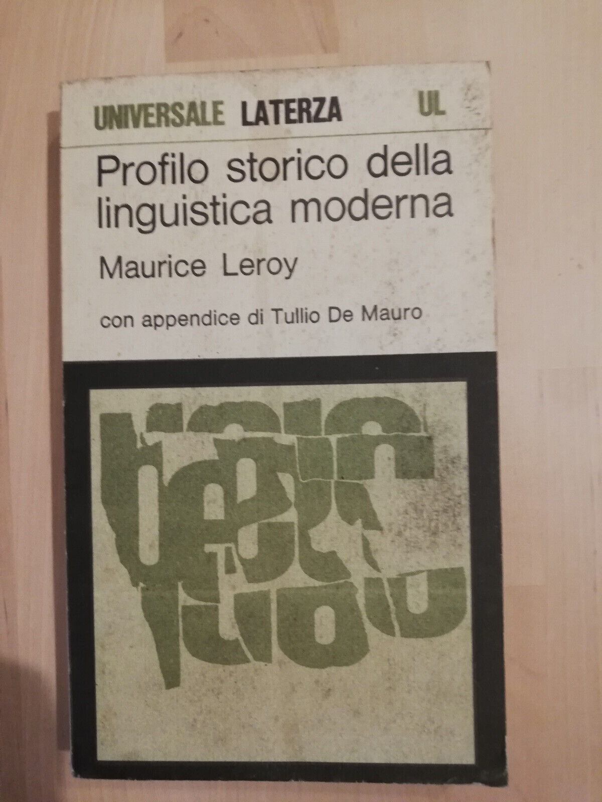 Profilo storico della linguistica moderna, Maurice Leroy, 1971, Laterza