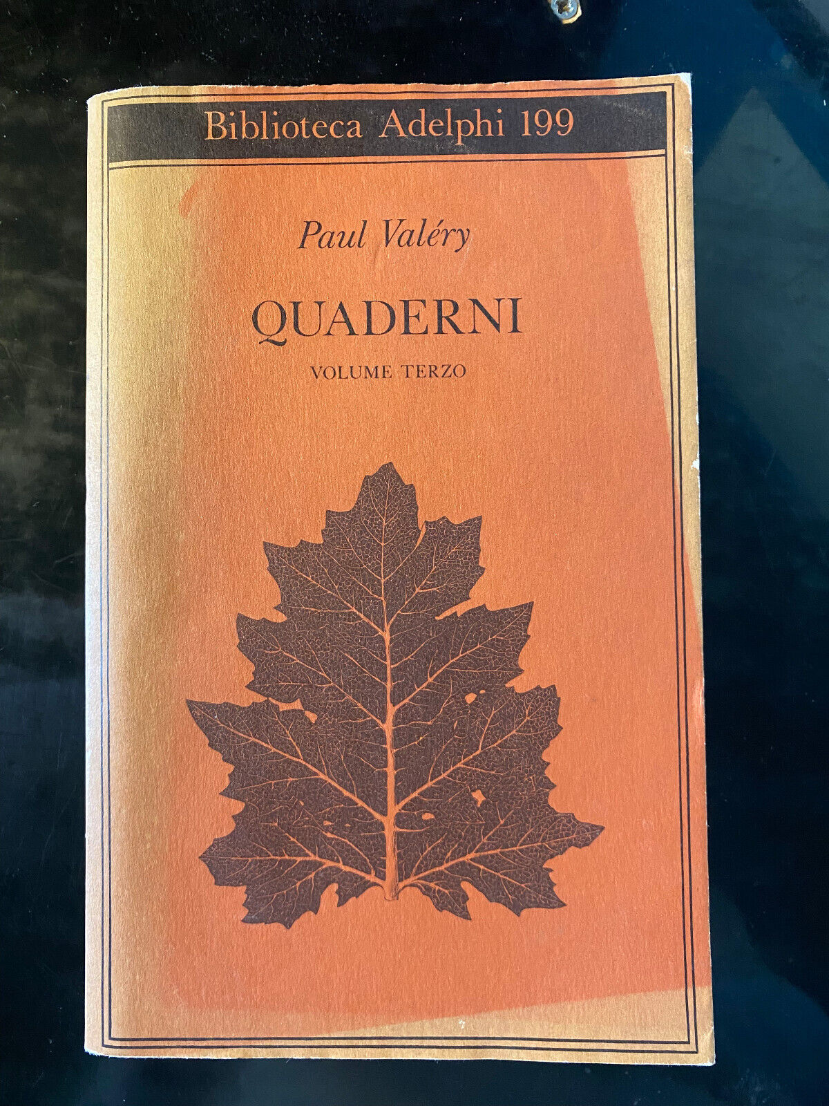 Quaderni volume terzo, Paul Valery, Adelphi, 1988