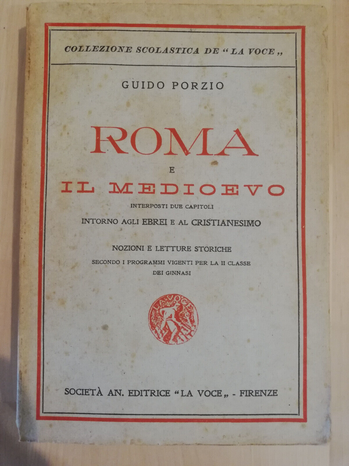 Roma e il Medioevo, Guido Porzio, La voce