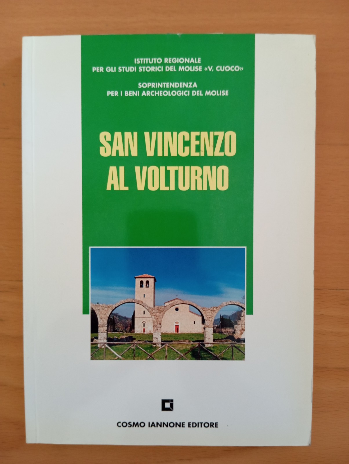 San Vincenzo al Volturno, Natalino Paone, Iannone 2004, archeologia Molise
