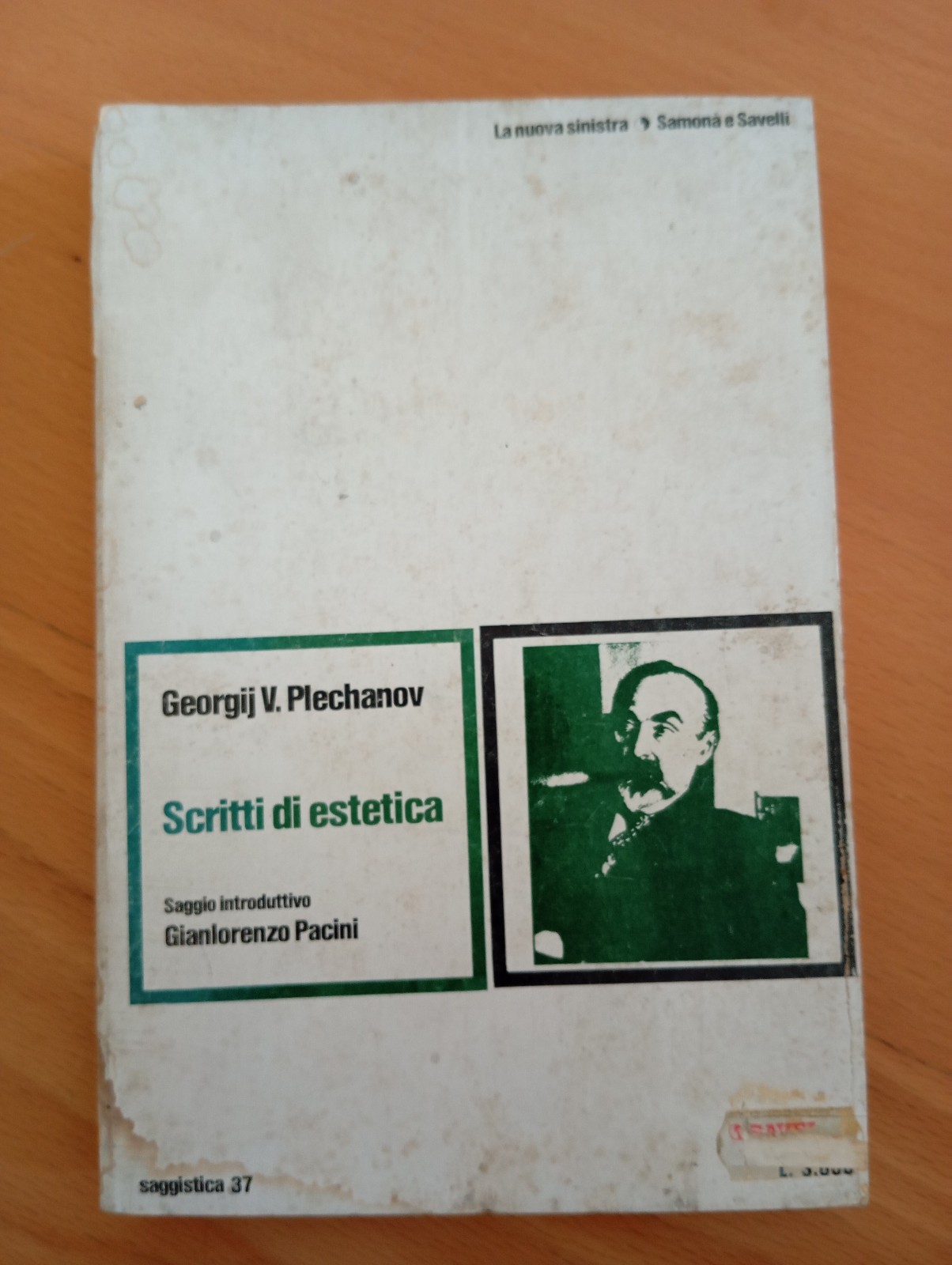 Scritti di estetica, Gorgij V. Plechanov, Savelli, 1972