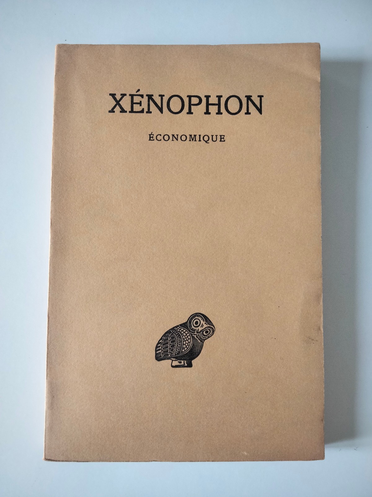 Senofonte, Economique, Pierre Chantraine, Les belles lettres, 1949