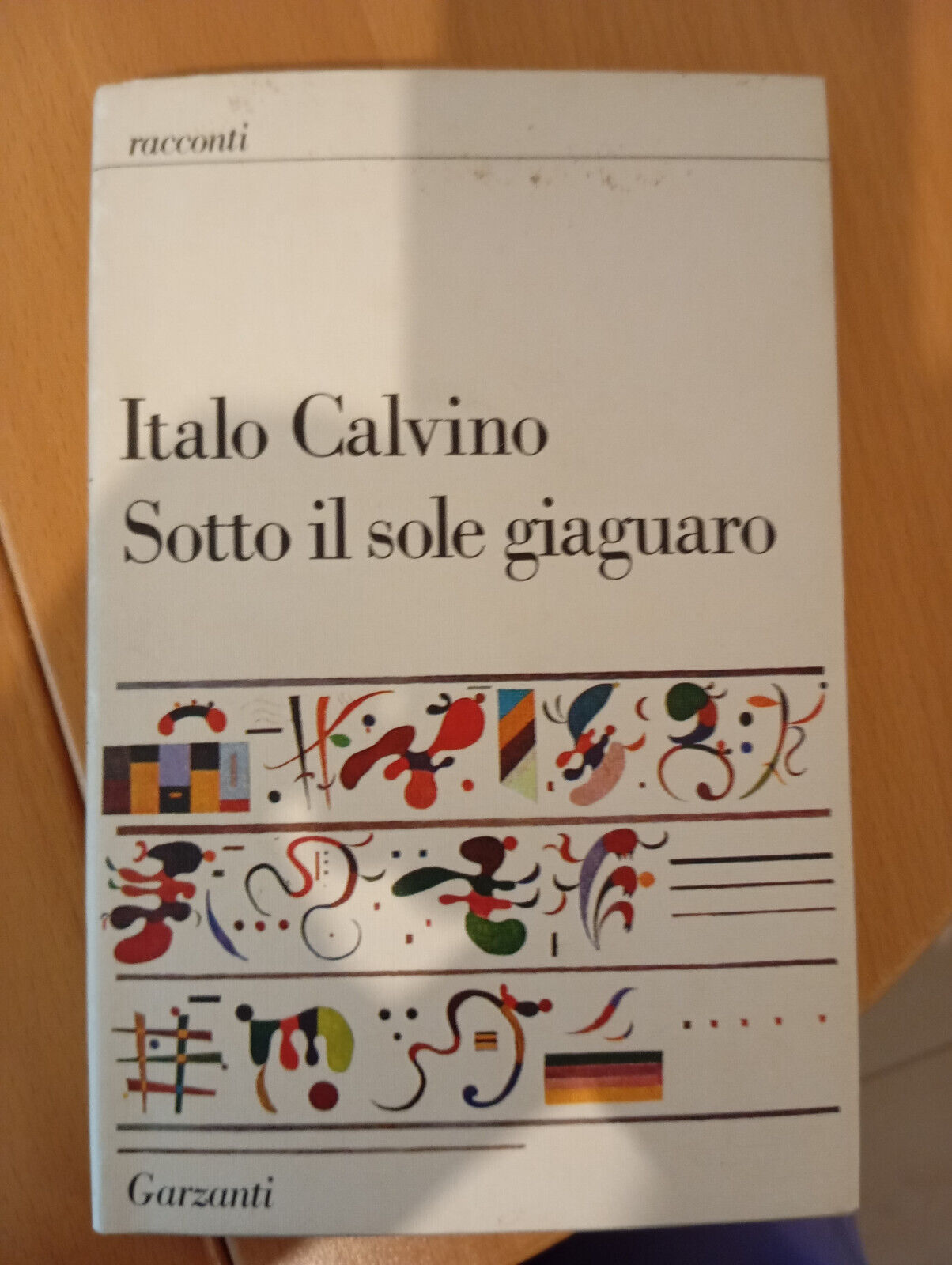 Sotto il sole Giaguaro, Italo Calvino, Garzanti, 1986