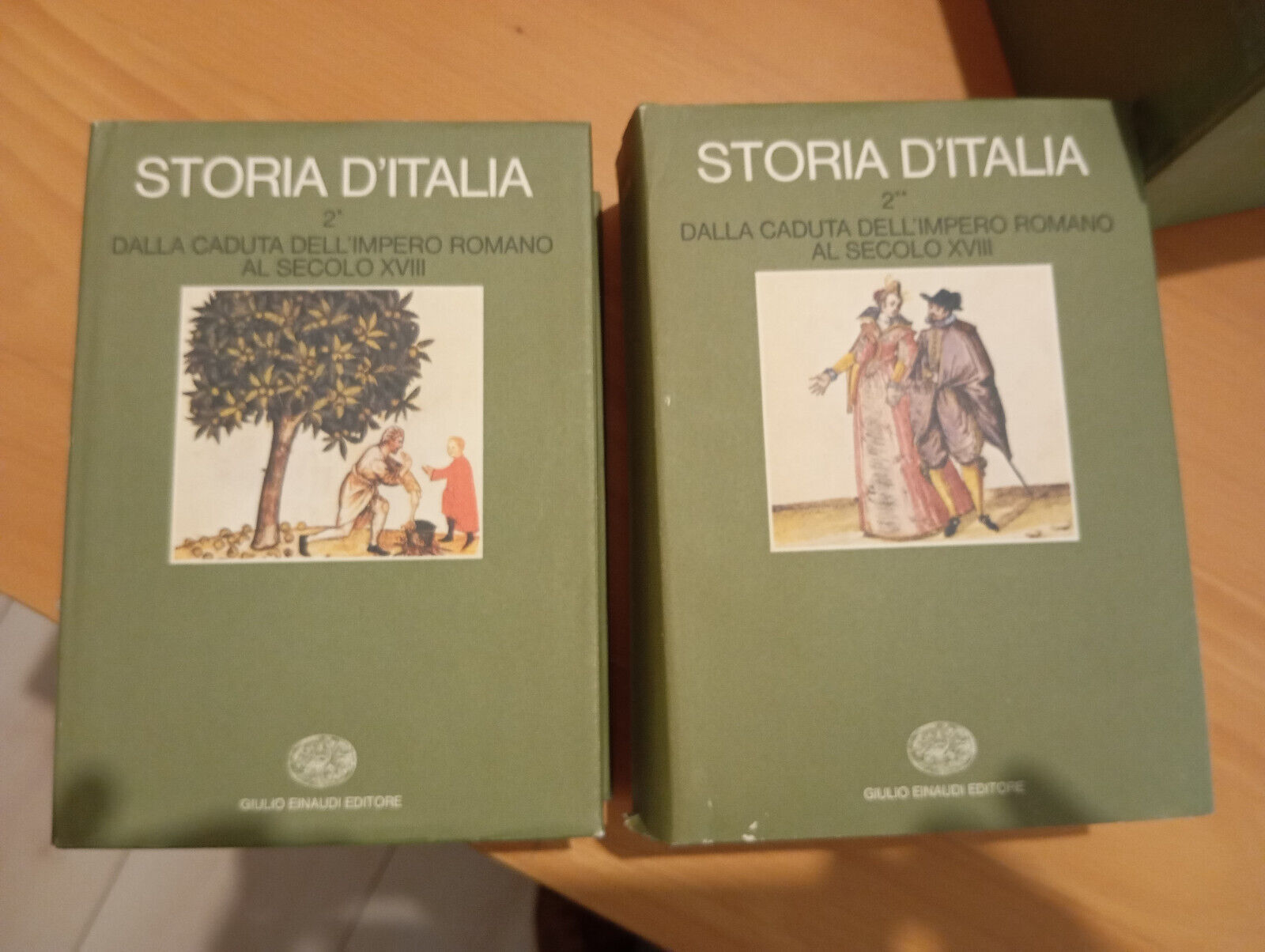 Storia d'Italia Einaudi, volume 2 secondo (2* e 2**) cofanetto, …