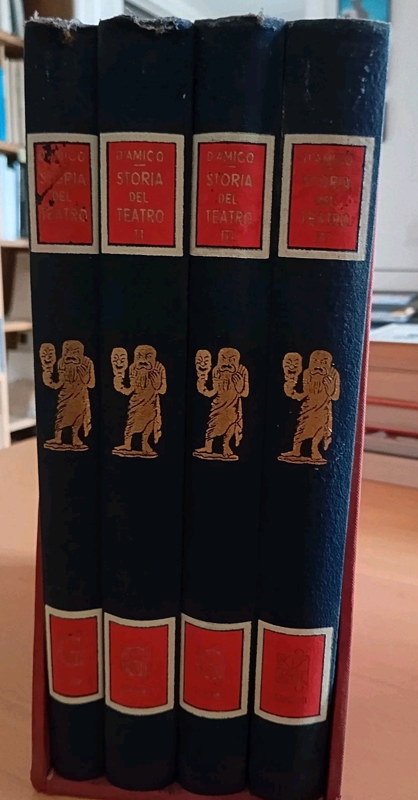 Storia del teatro drammatico 4 volumi con custodia, Silvio d'Amico, …