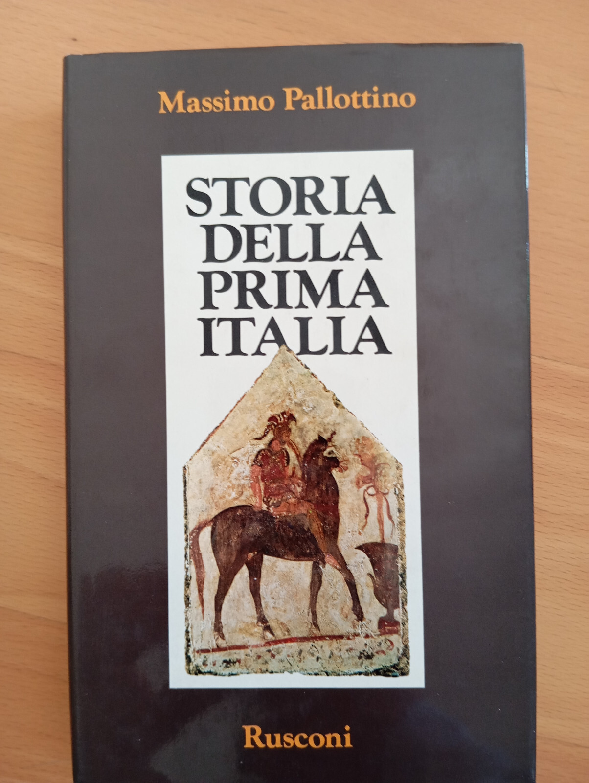 Storia della prima Italia, Massimo Pallottino, Rusconi, 1984
