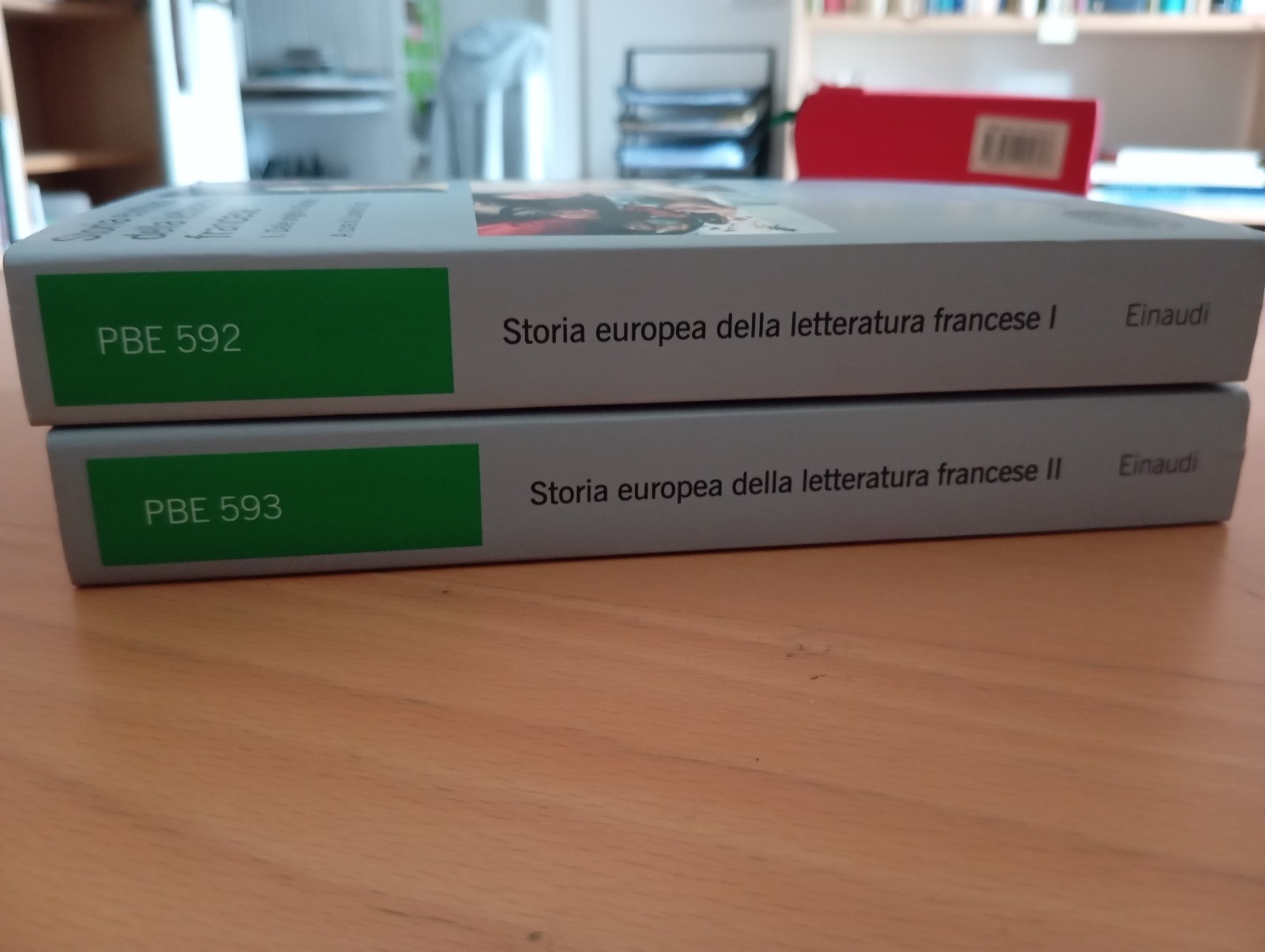 Storia europea della letteratura francese, due volumi, Einaudi, 2013