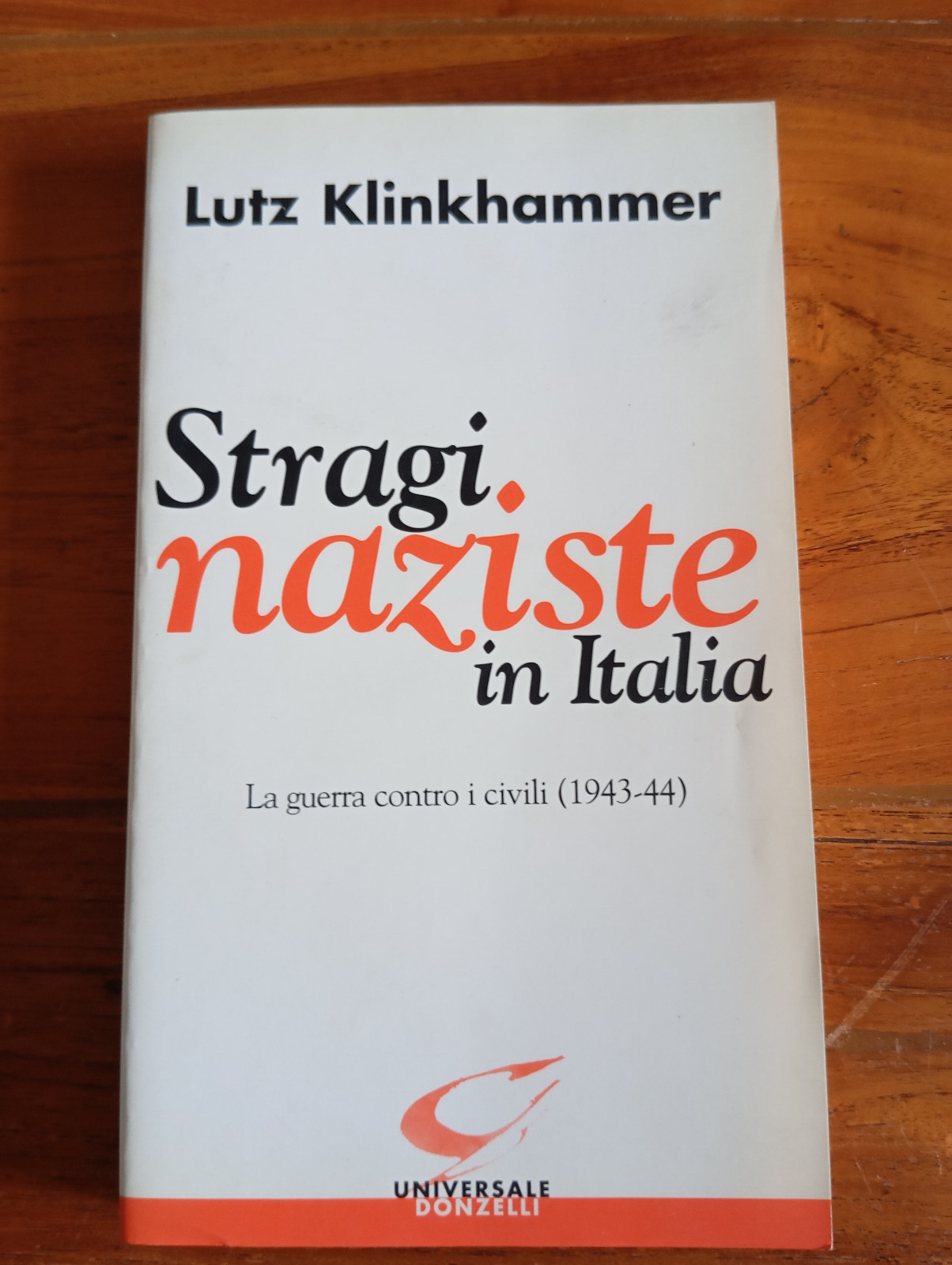 Stragi naziste in Italia, Lutz Klinkhammer, Donzelli, 1997