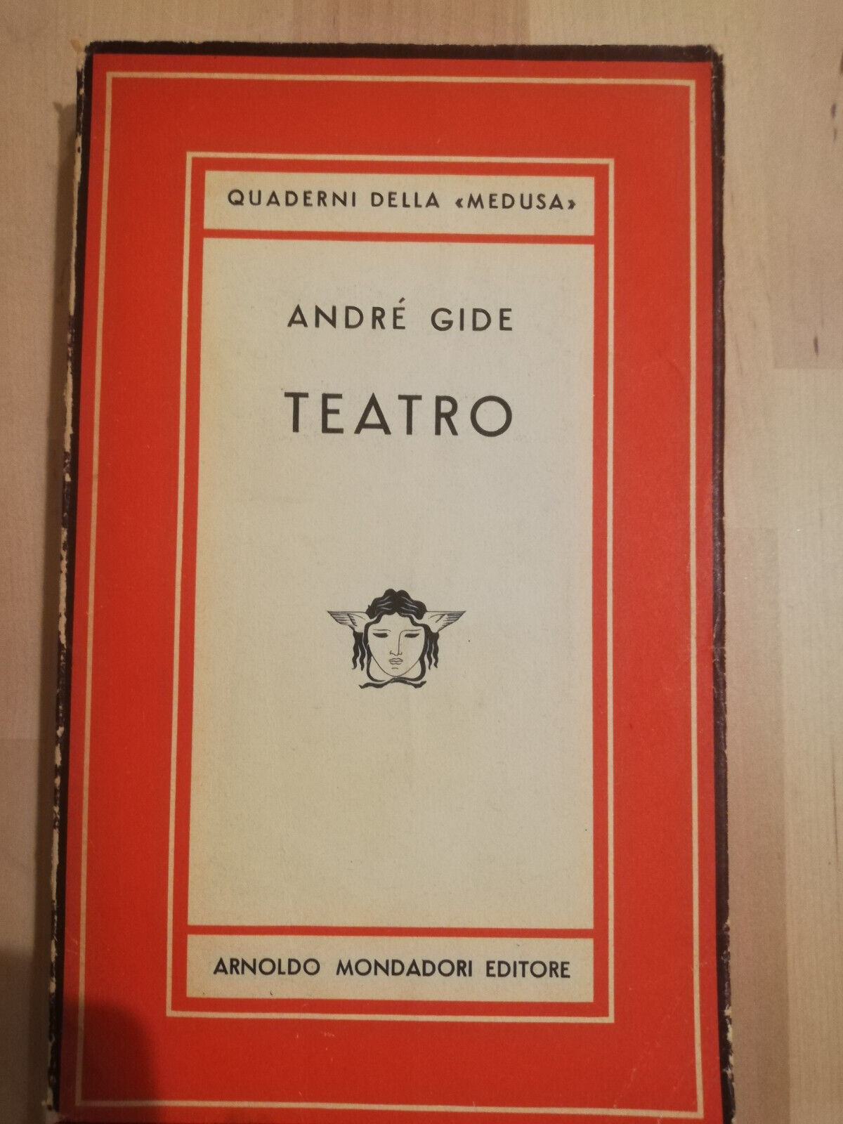 Teatro, André Gide, 1950, Mondadori Medusa