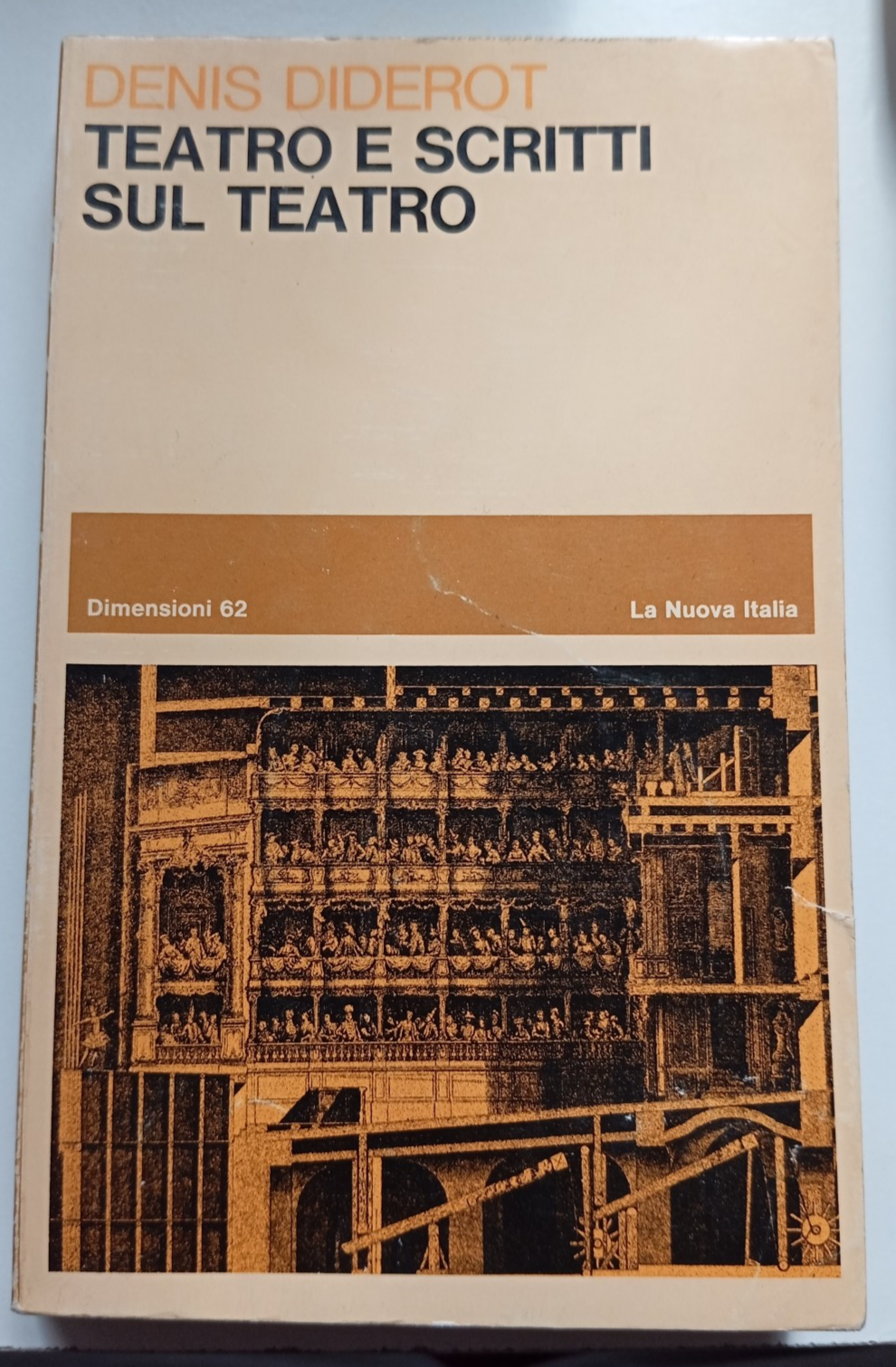 Teatro e scritti sul teatro, Denis Diderot, La nuova Italia, …