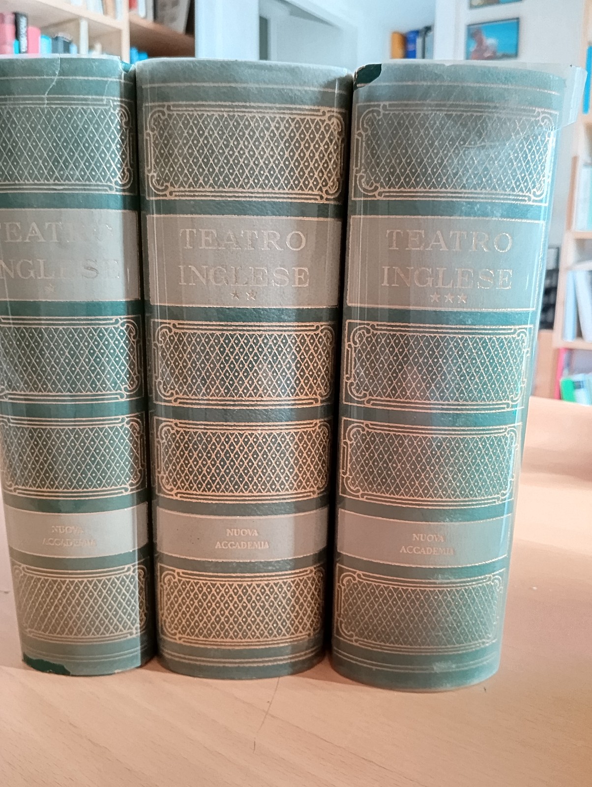Teatro inglese, tre volumi, A cura di Alfredo Obertello, Nuova …