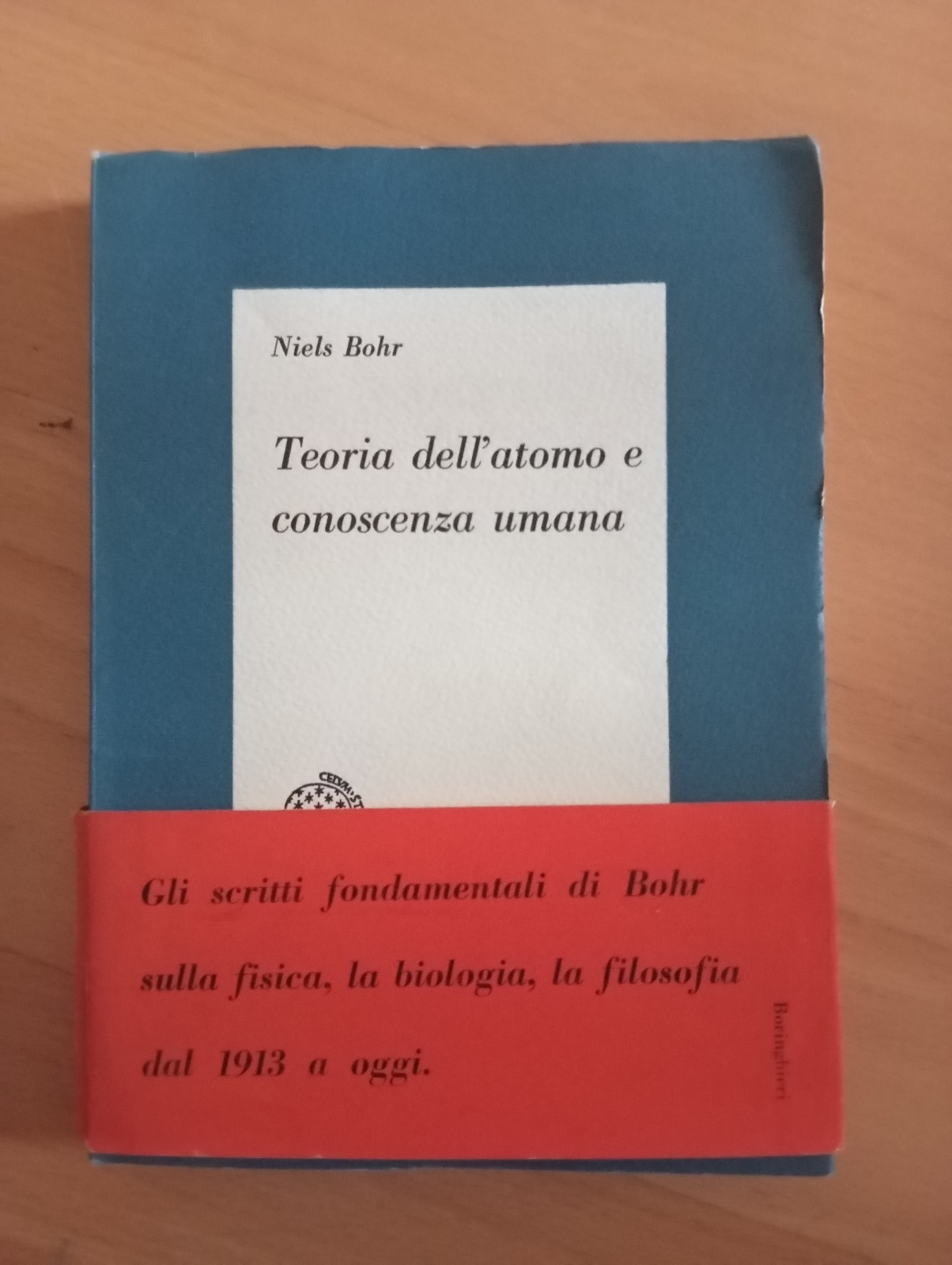 Teoria dell'atomo e conoscenza umana, Niels Bohr, Boringhieri, 1961