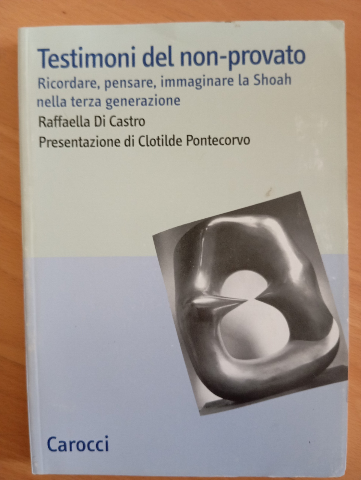 Testimoni del non provato, la Shoah nella terza generazione, Carocci, …