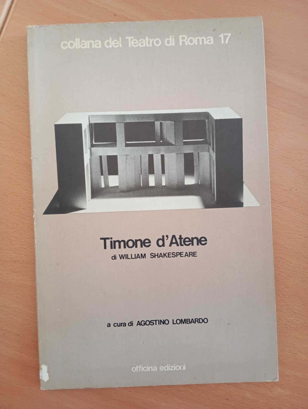 Timone d'Atene, W. Shakespeare, Teatro di Roma, Agostino Lombardo, 1983