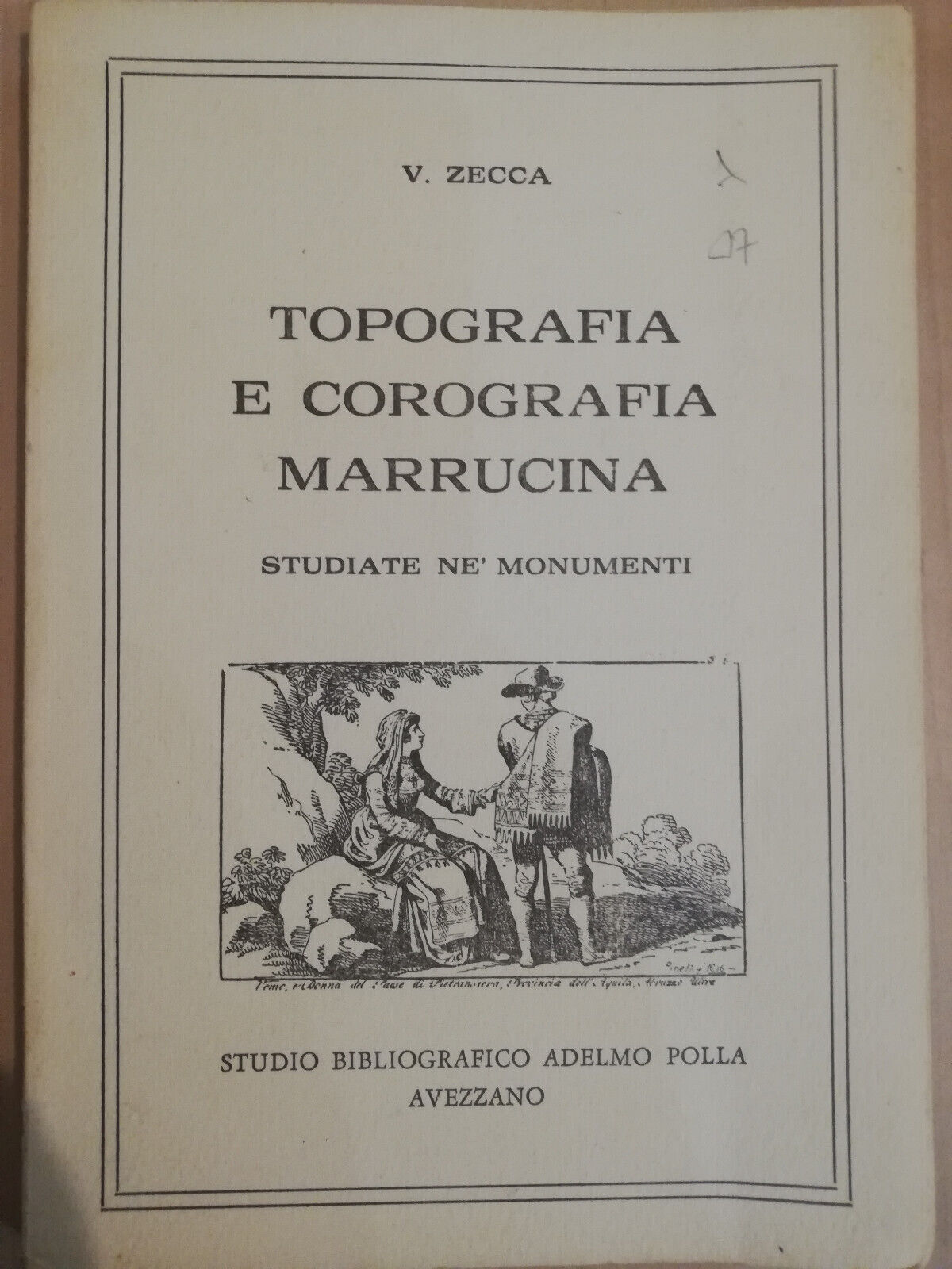 Topografia e corografia Marrucina, V. Zecca, Adelmo Polla, 1983