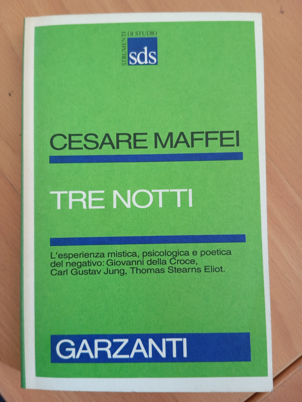 Tre notti, Cesare Maffei, Garzanti, 1992