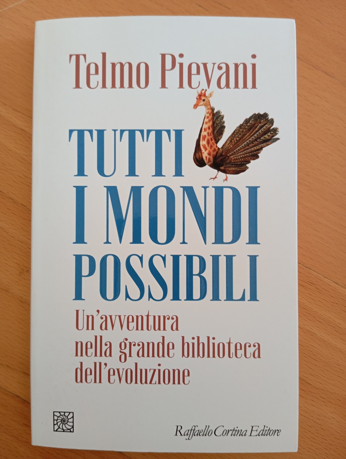 Tutti i mondi possibili, Telmo Pievani, Cortina, 2024
