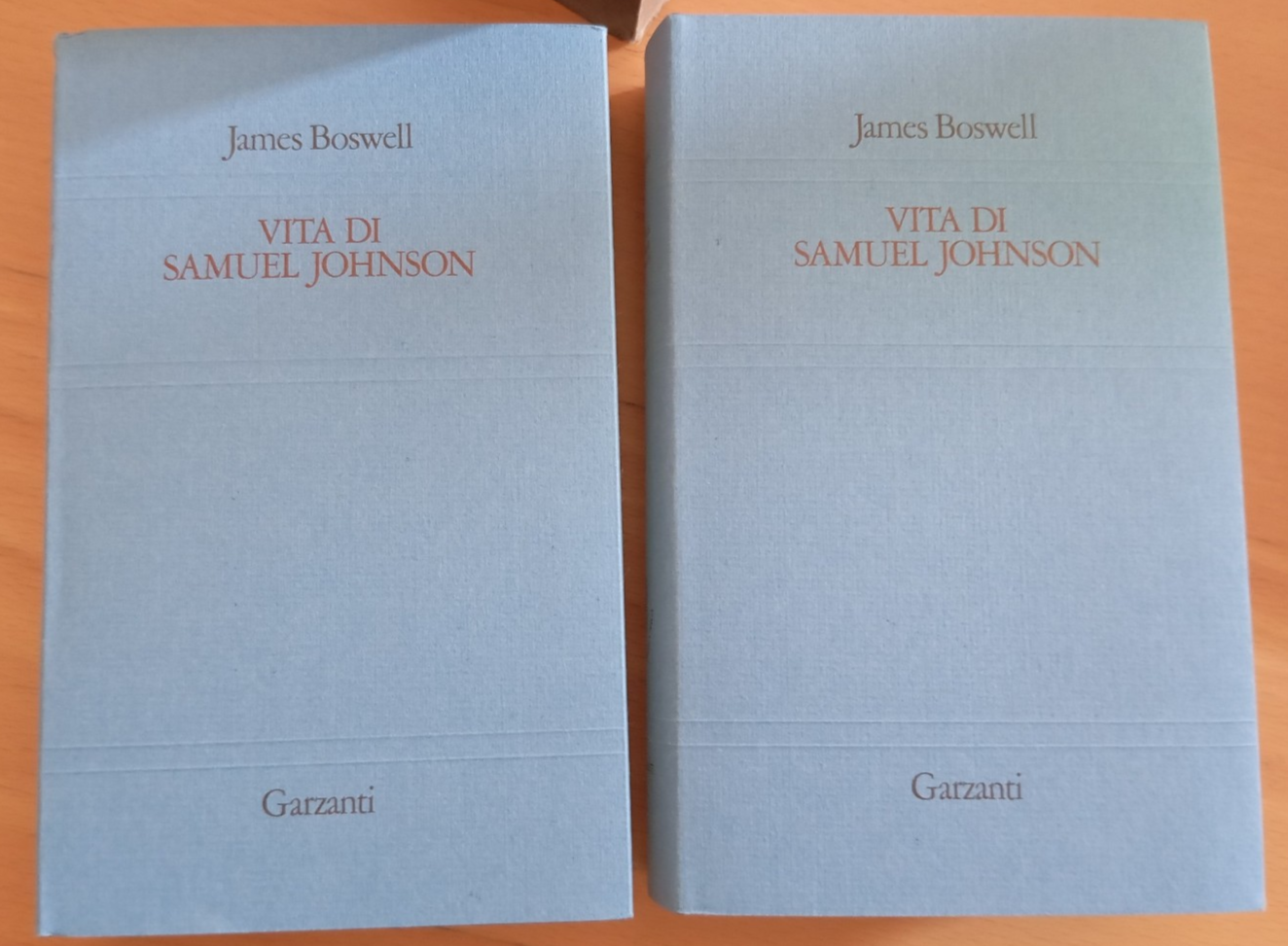 Vita di Samuel Johnson, James Boswell, Garzanti, 1982
