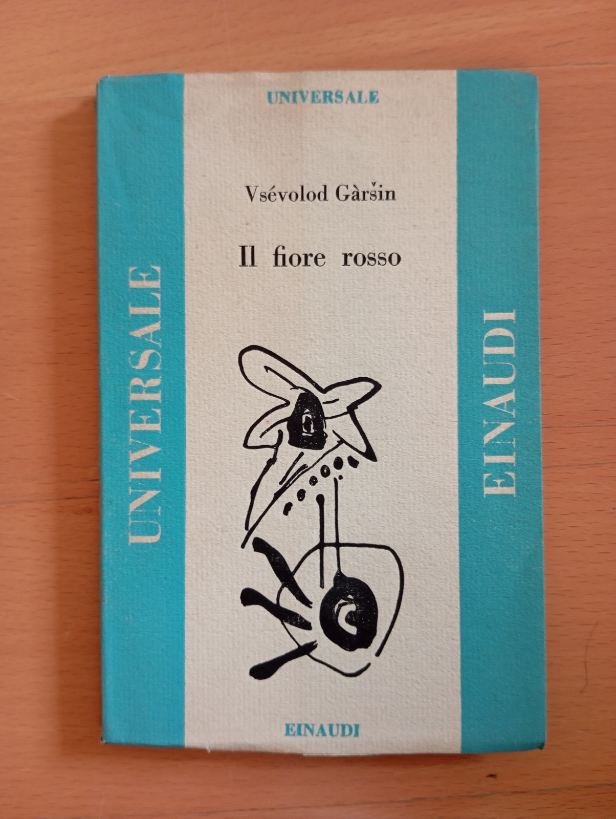 Vsevolod Garsin, Il fiore rosso, Einaudi 1947, Ginzburg, Max Huber