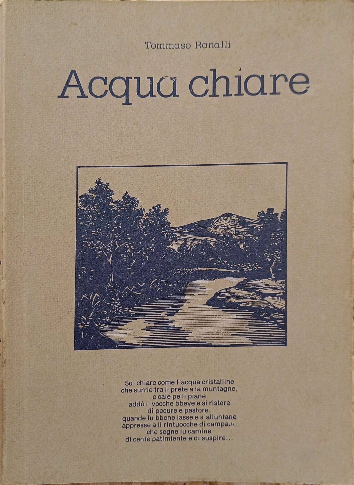 Acqua chiare