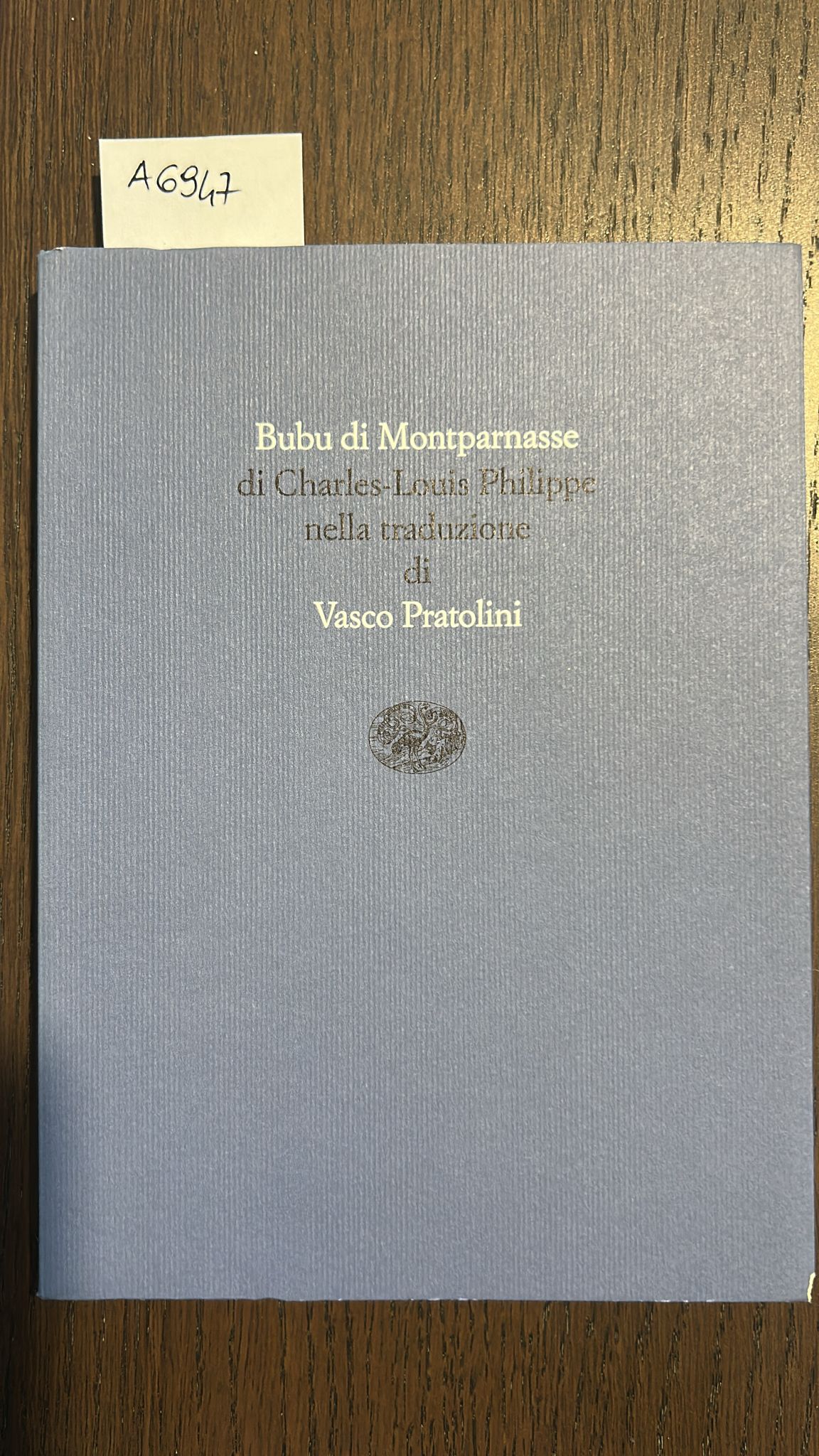 Bubu di Montparnasse