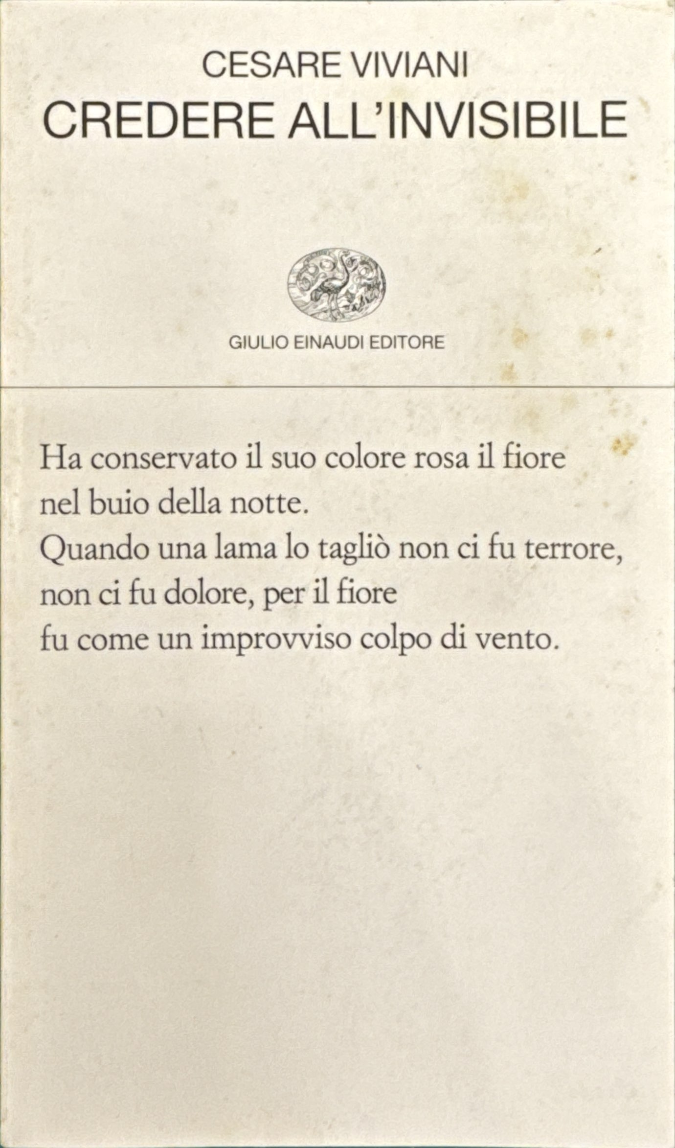 Credere all'invisibile