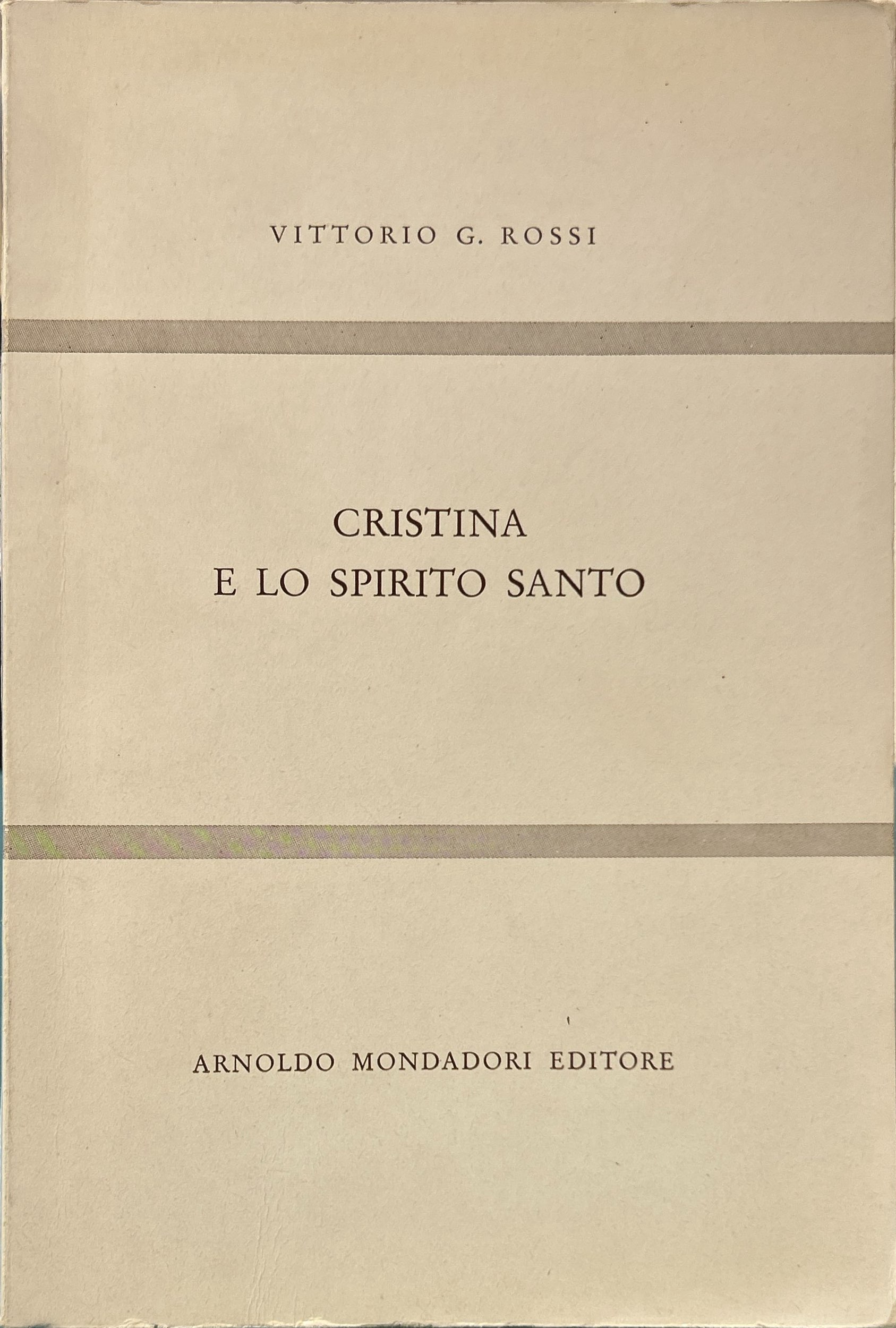 Cristina e lo Spirito Santo
