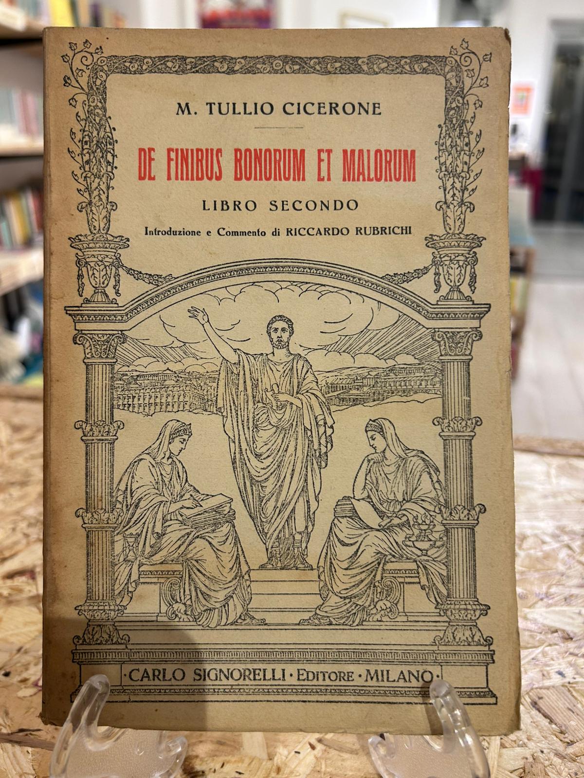 De finibus bonorum et malorum [Libro secondo]