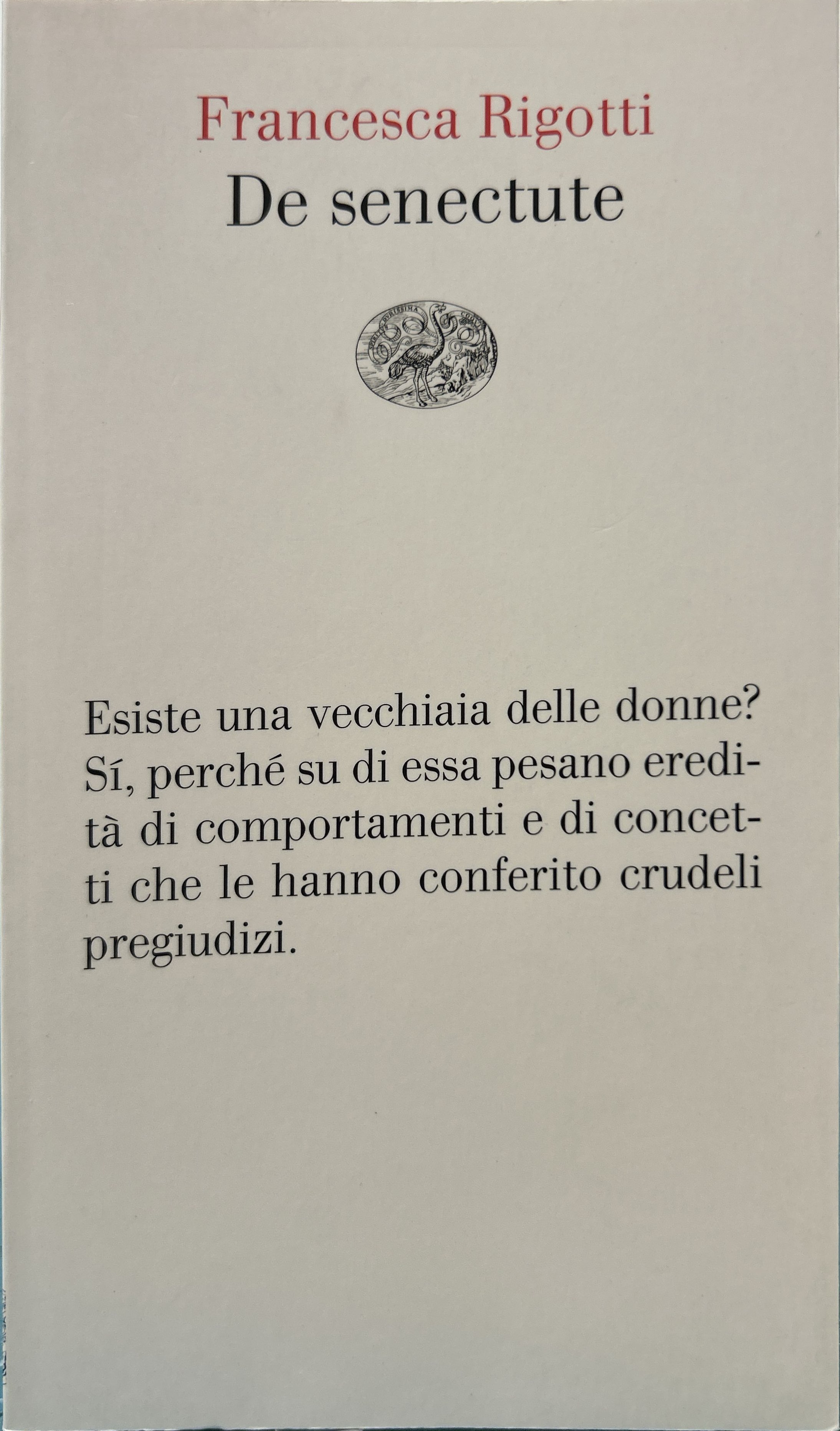De senectute