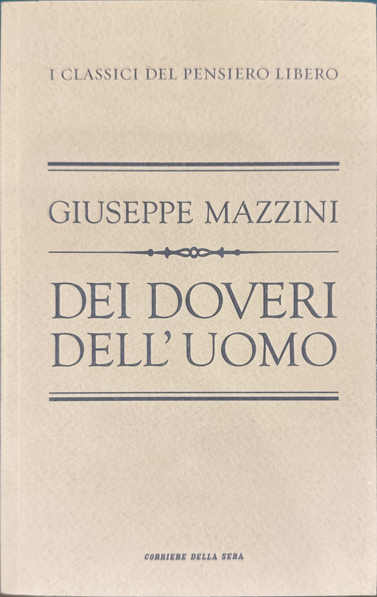 Dei doveri dell'uomo