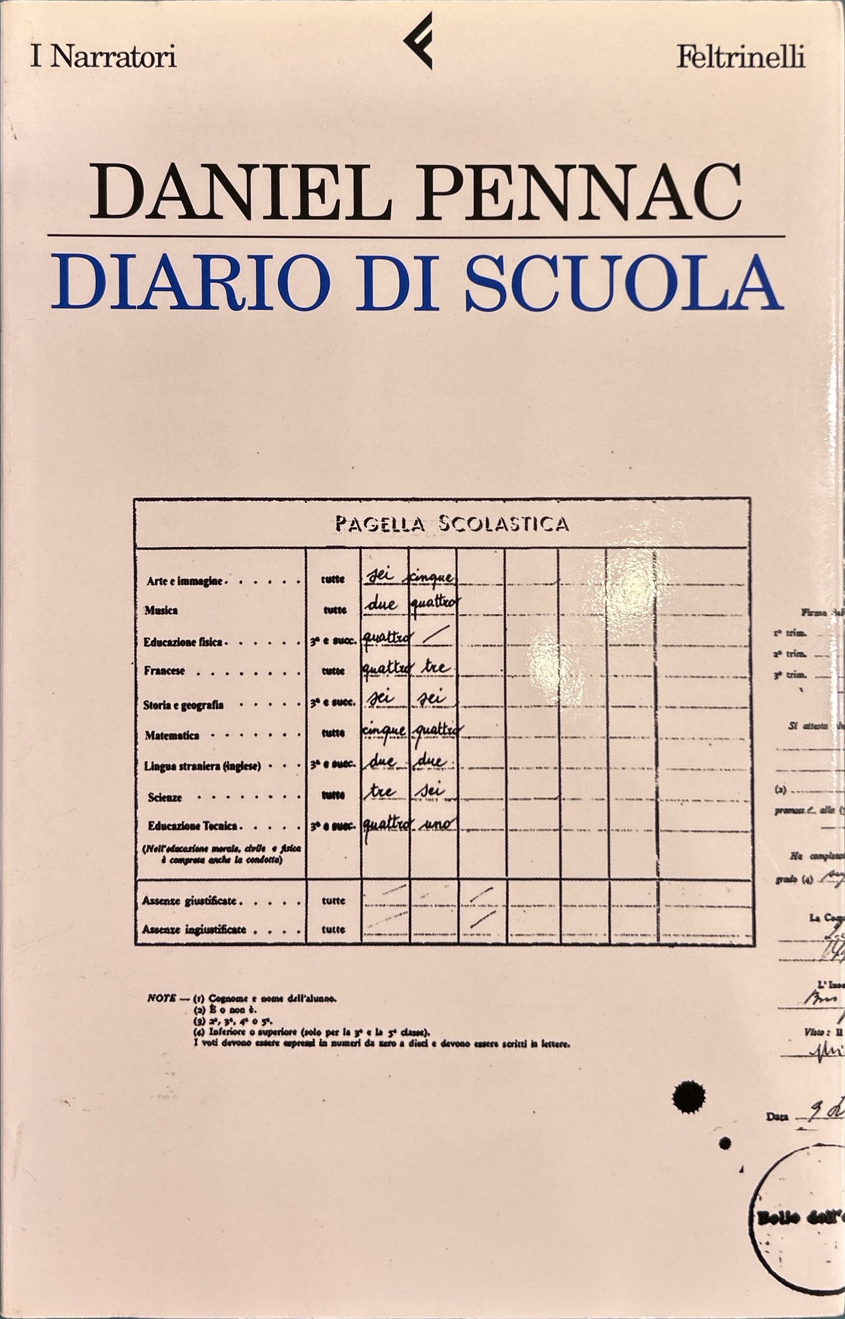 Diario di scuola