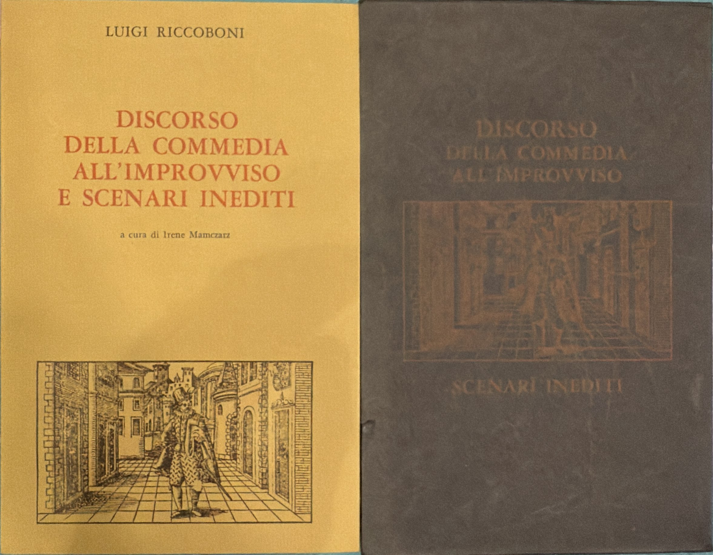 Discorso della commedia all’improvviso e scenari inediti