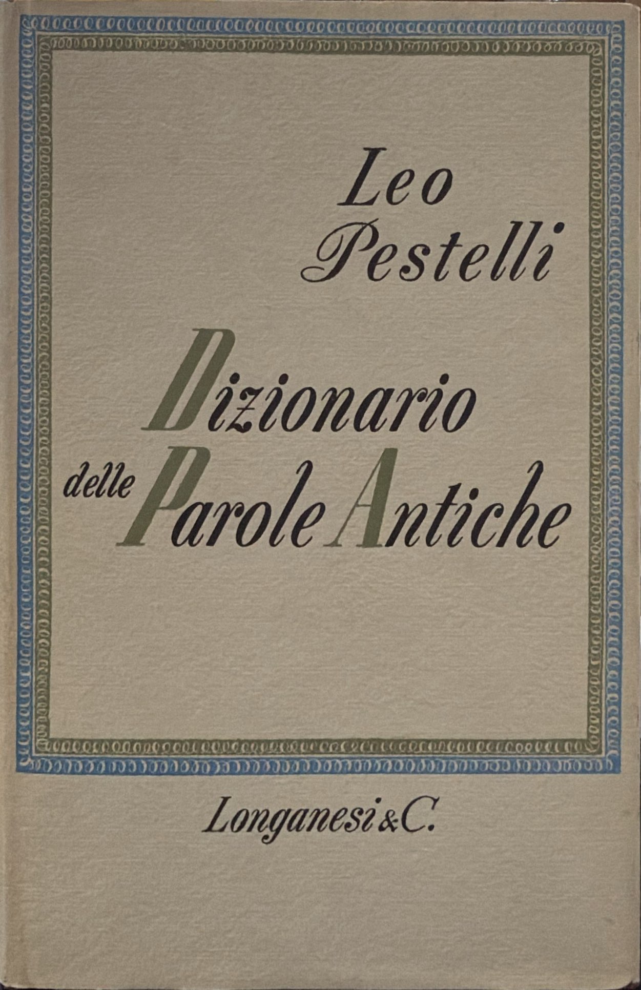 Dizionario delle Parole Antiche