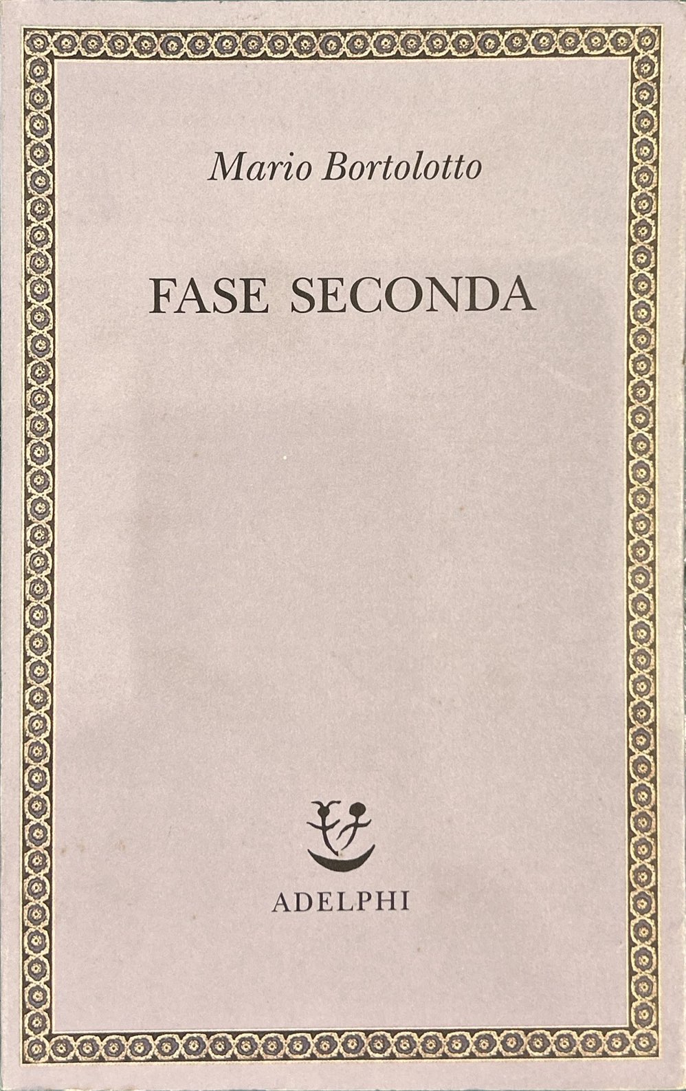 Fase seconda. Studi sulla nuova musica