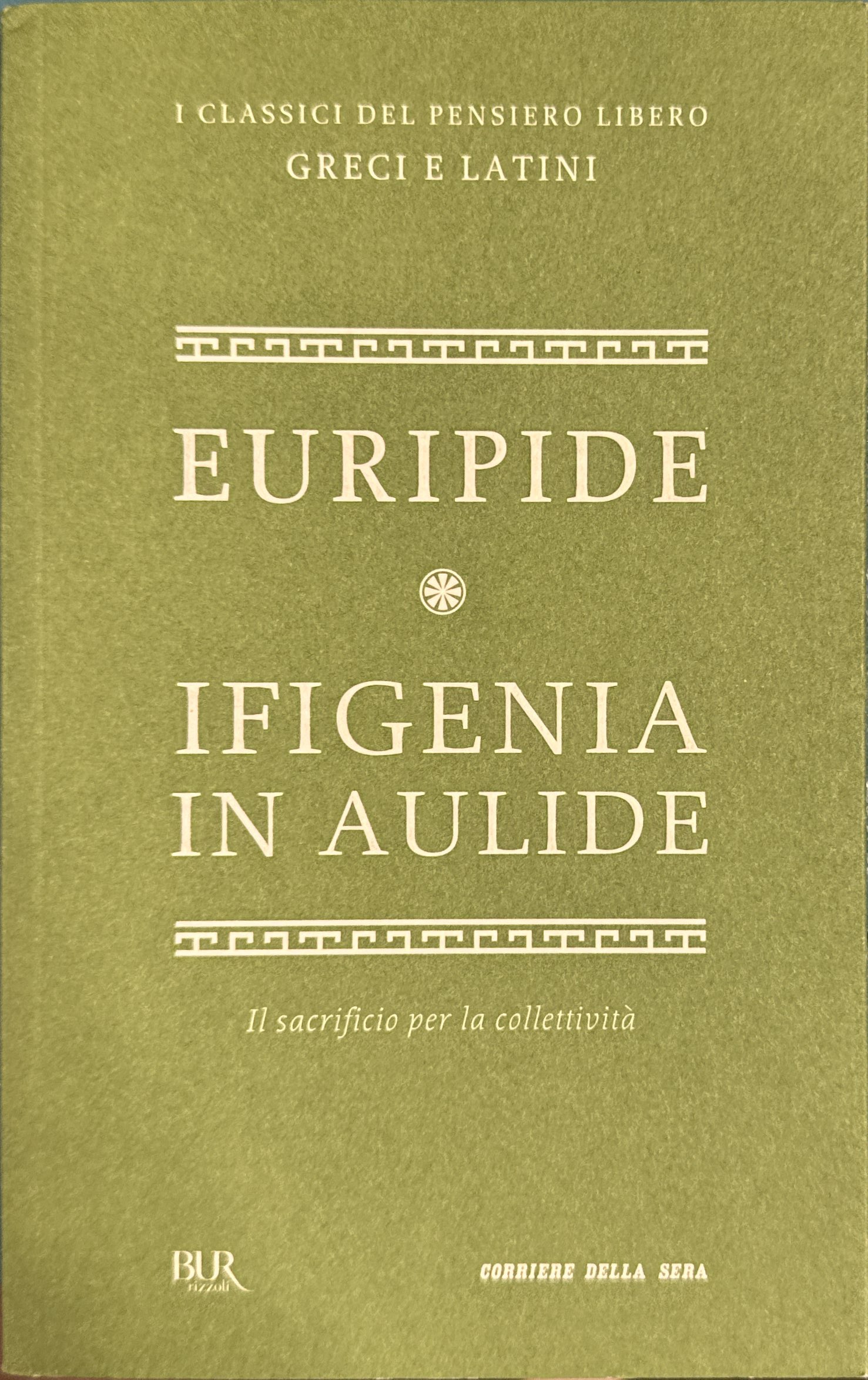 Ifigenia in Aulide [Il sacrificio per la collettività]