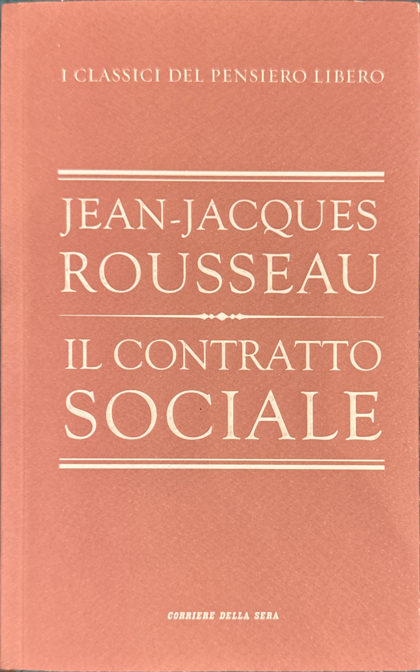 Il contratto sociale