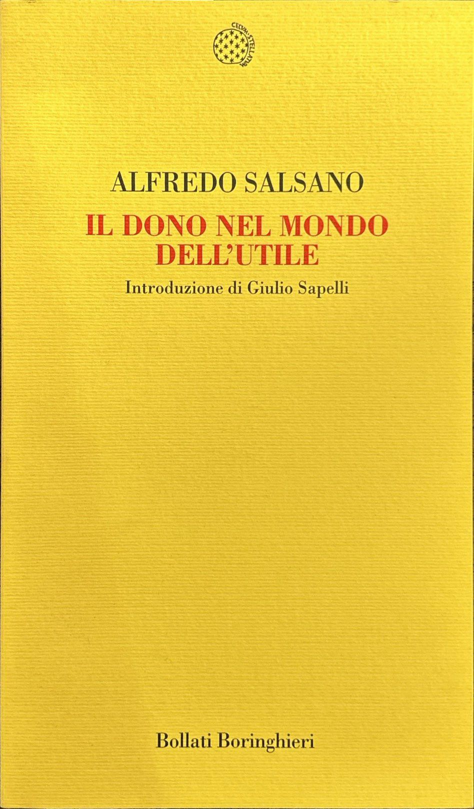 Il dono nel mondo dell'utile