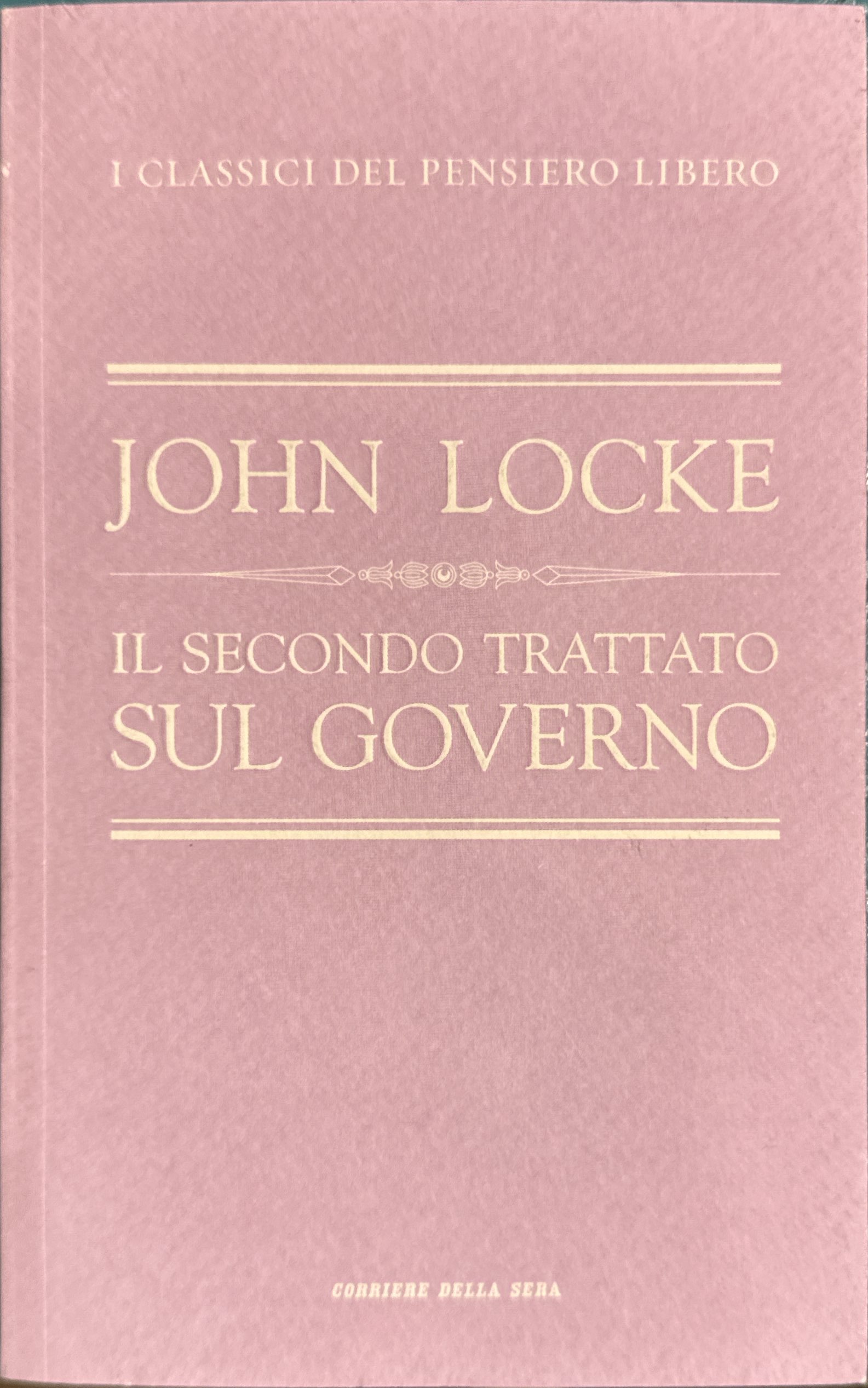 Il secondo trattato sul governo