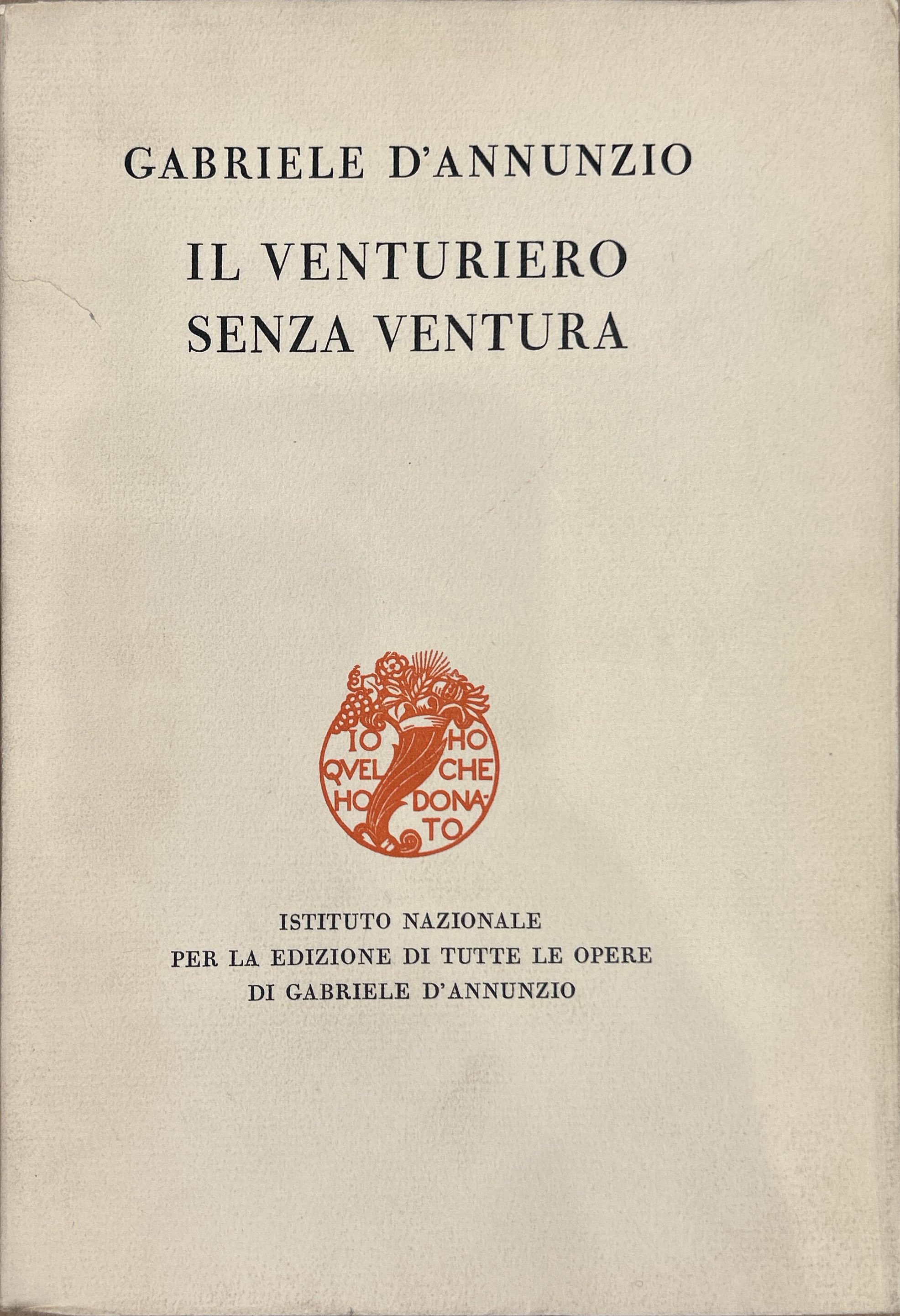 Il venturiero senza ventura