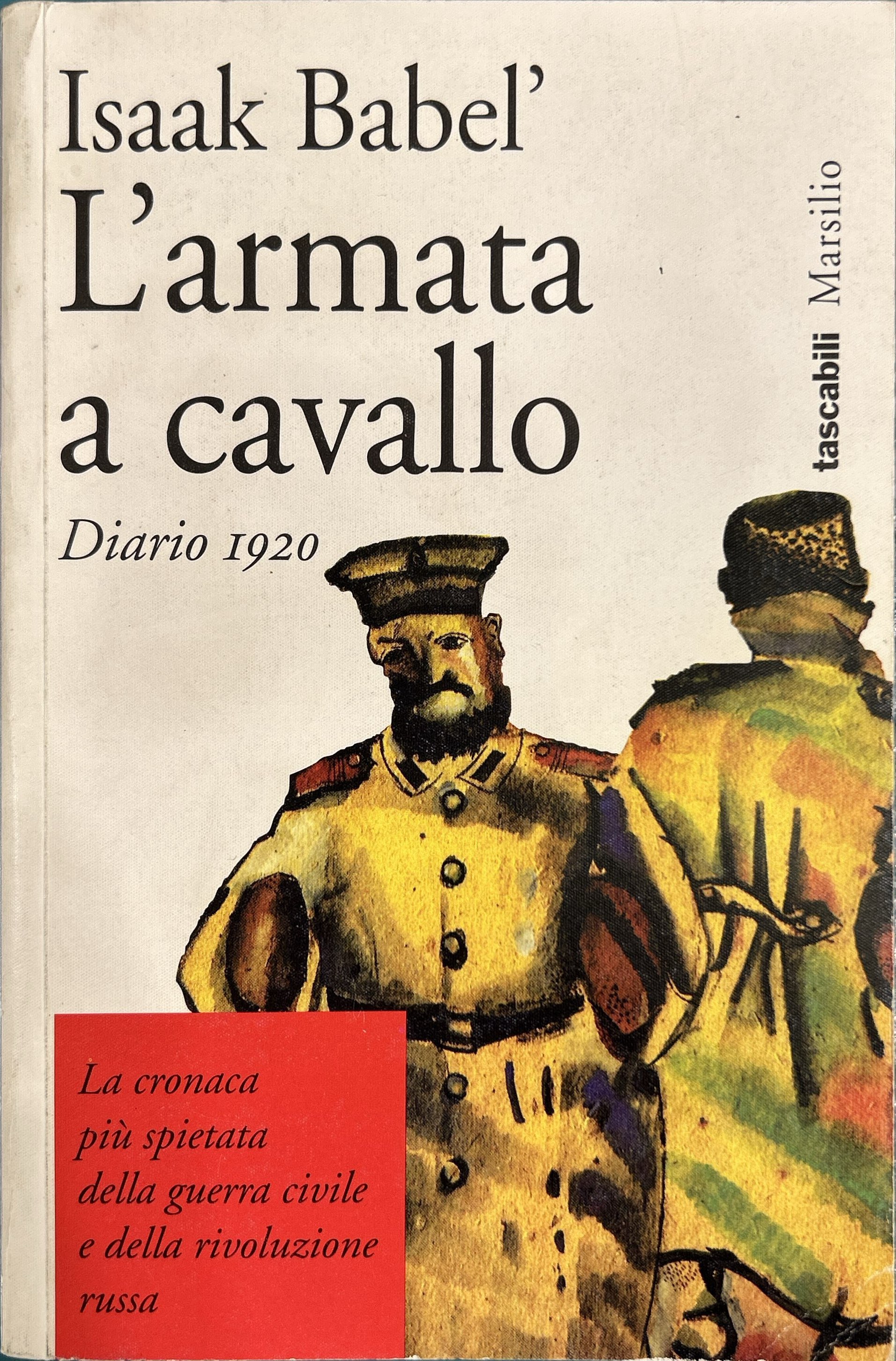 L'armata a cavallo Diario 1920