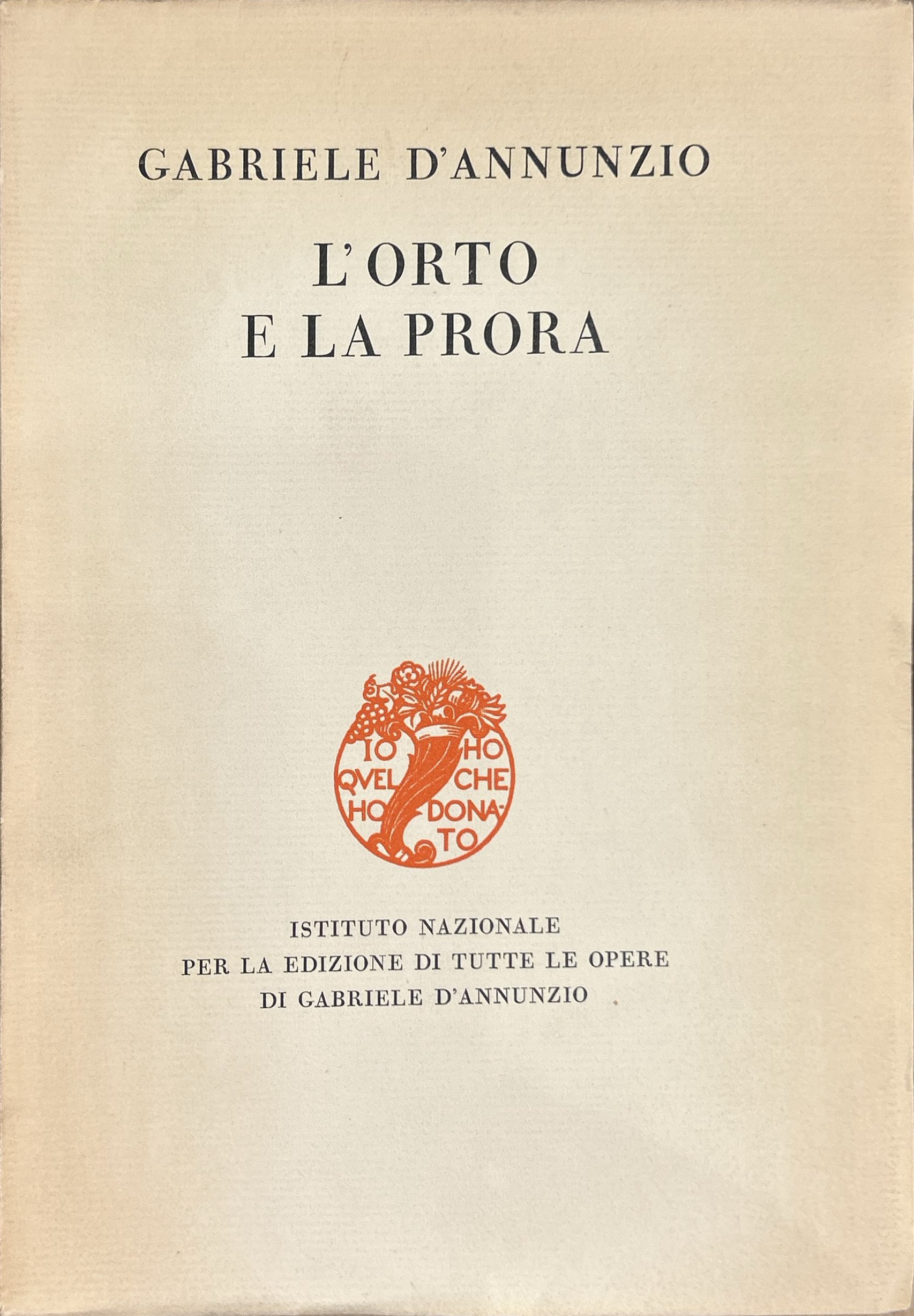 L'orto e la prora