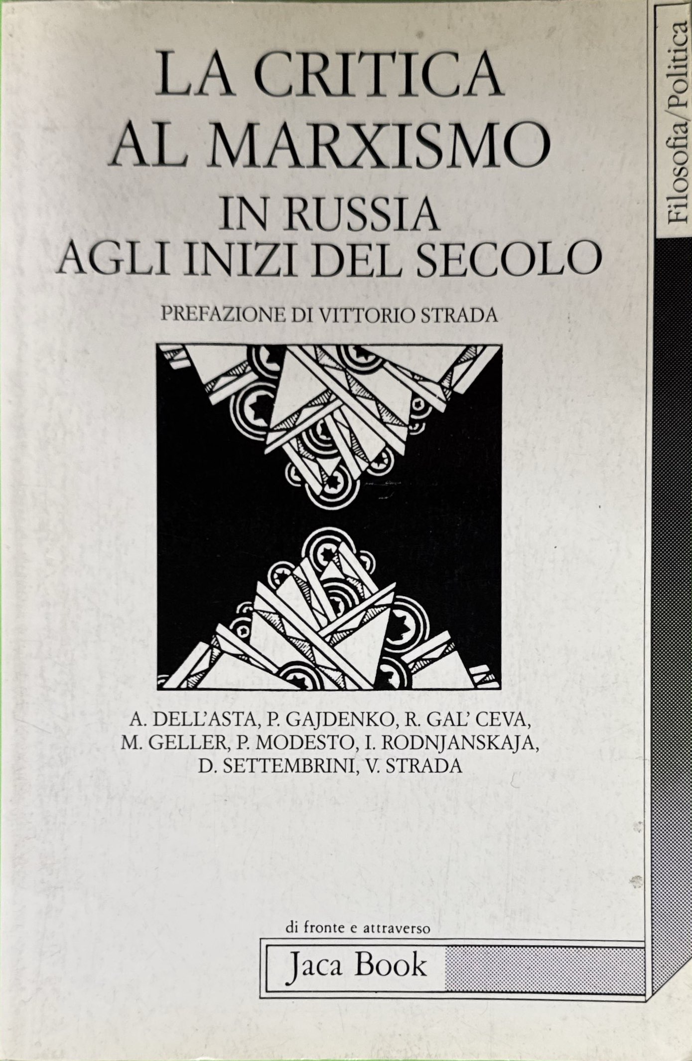 La Critica al marxismo in Russia agli inizi del secolo